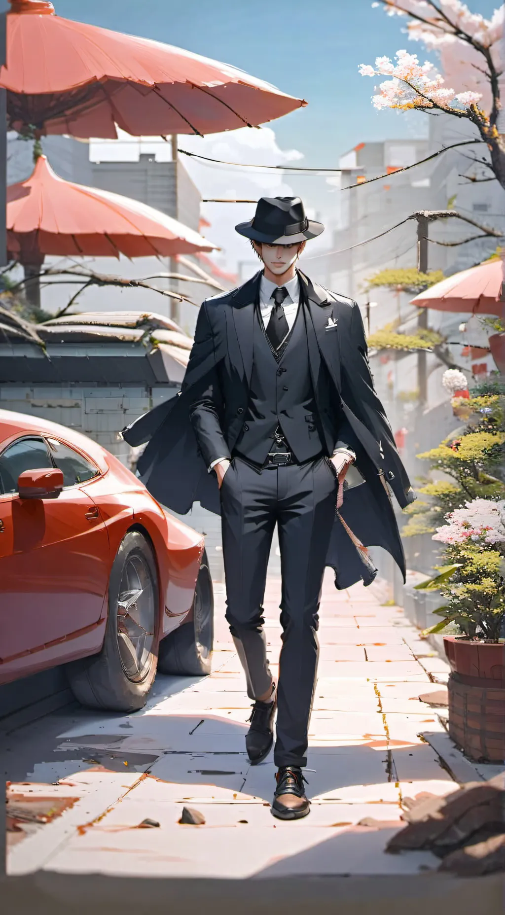 ai character: danzel  background