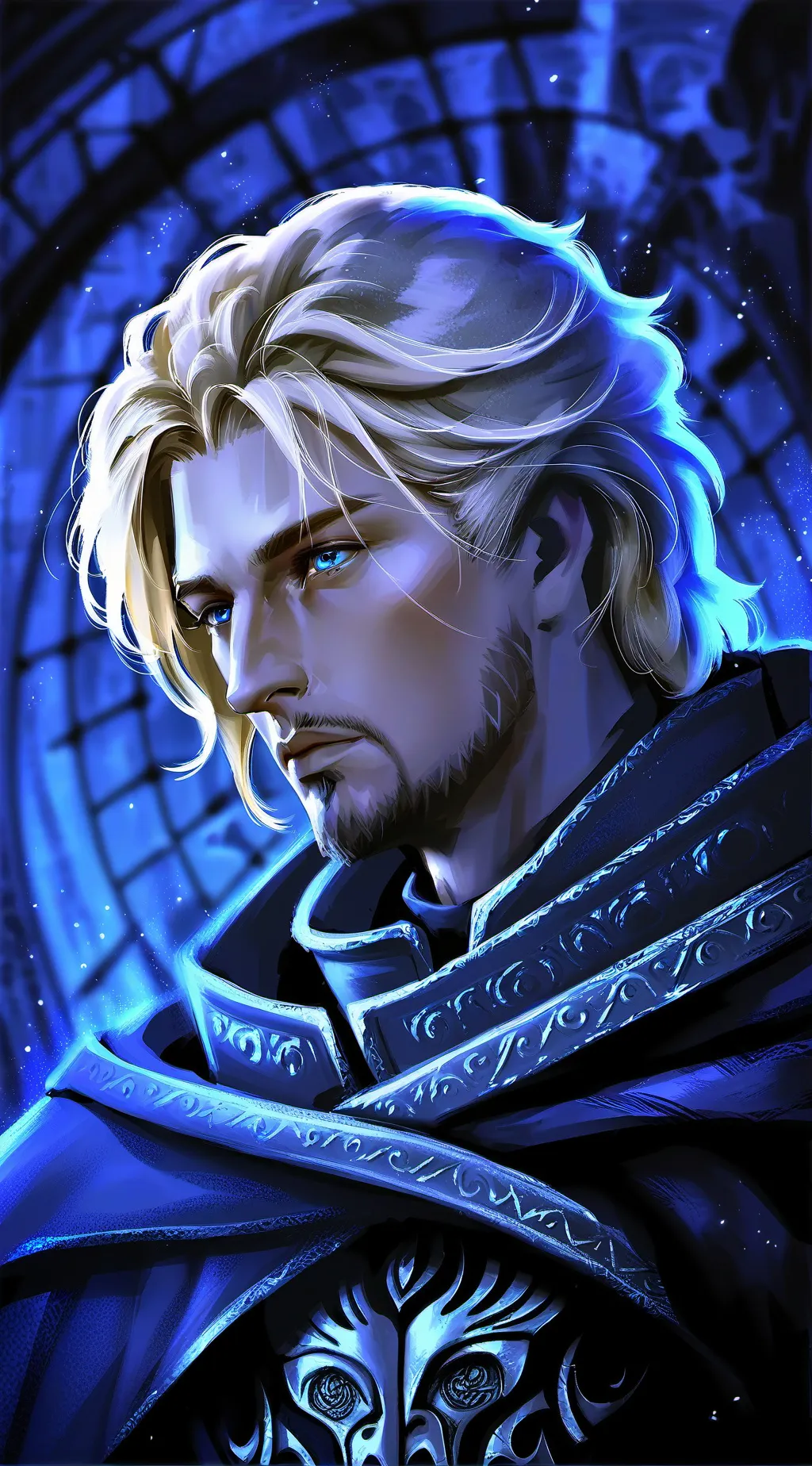 ai character: King Arthur background