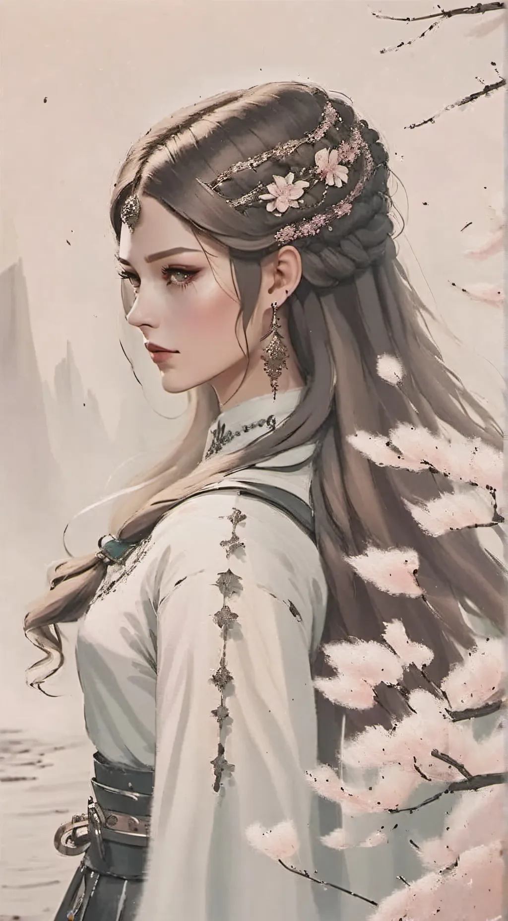 ai character: Xena background