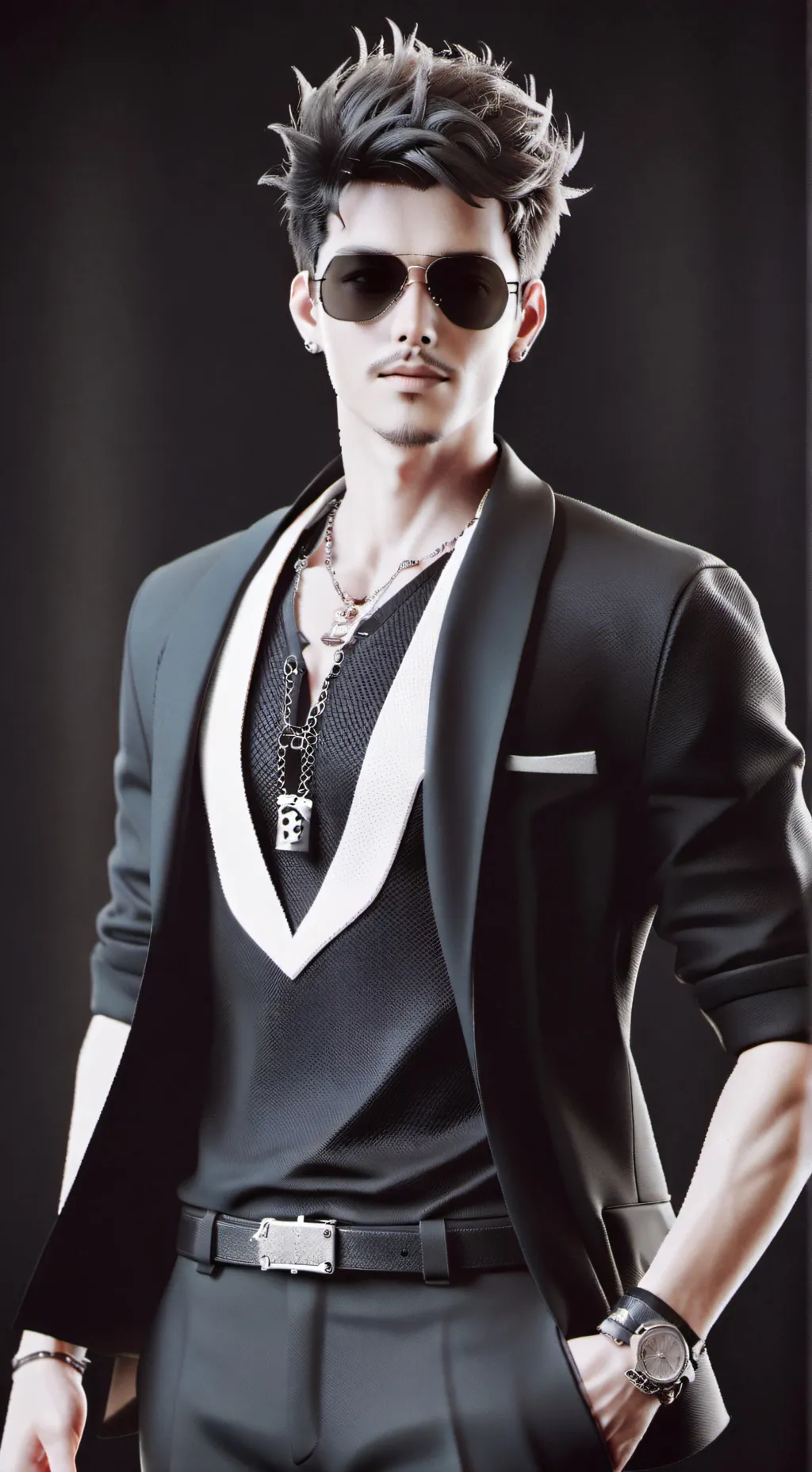 ai character: Perfect But Greedy background