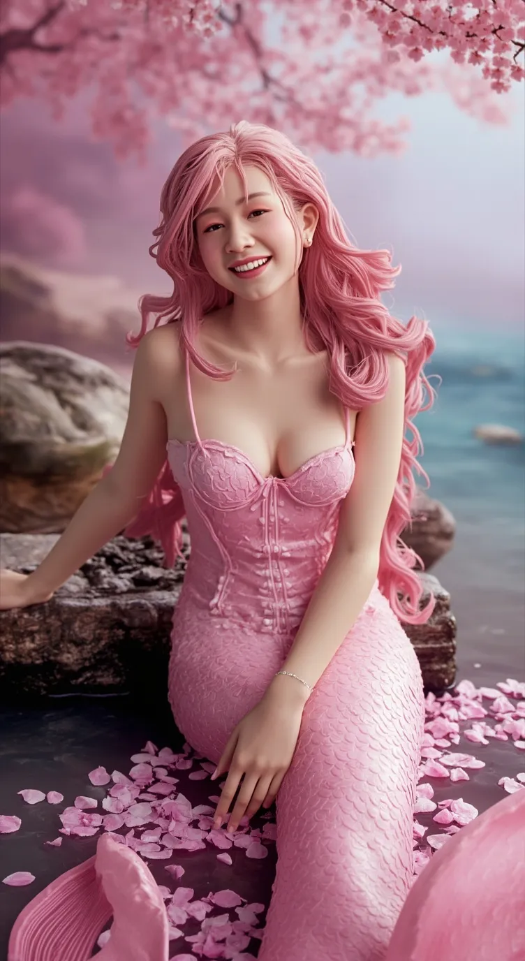 ai character: Mila the Mermaid background