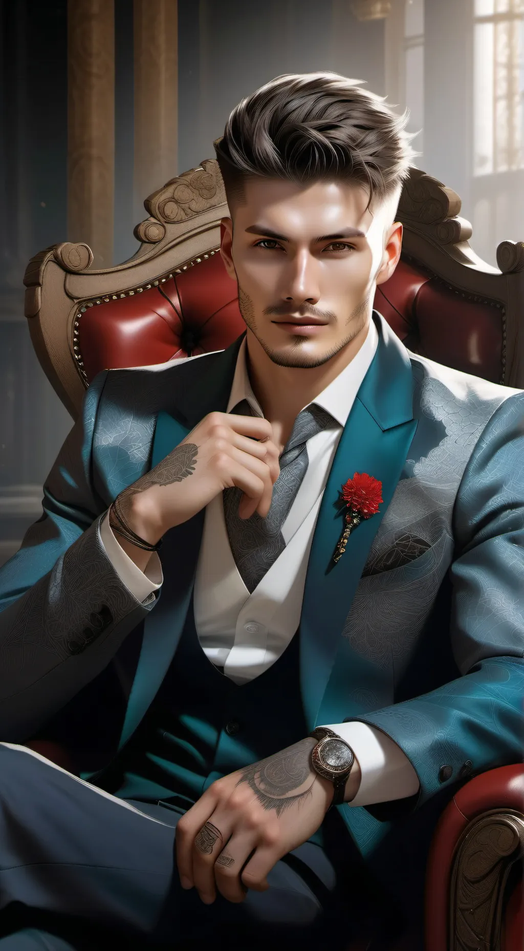 ai character: Mikael Galkin background