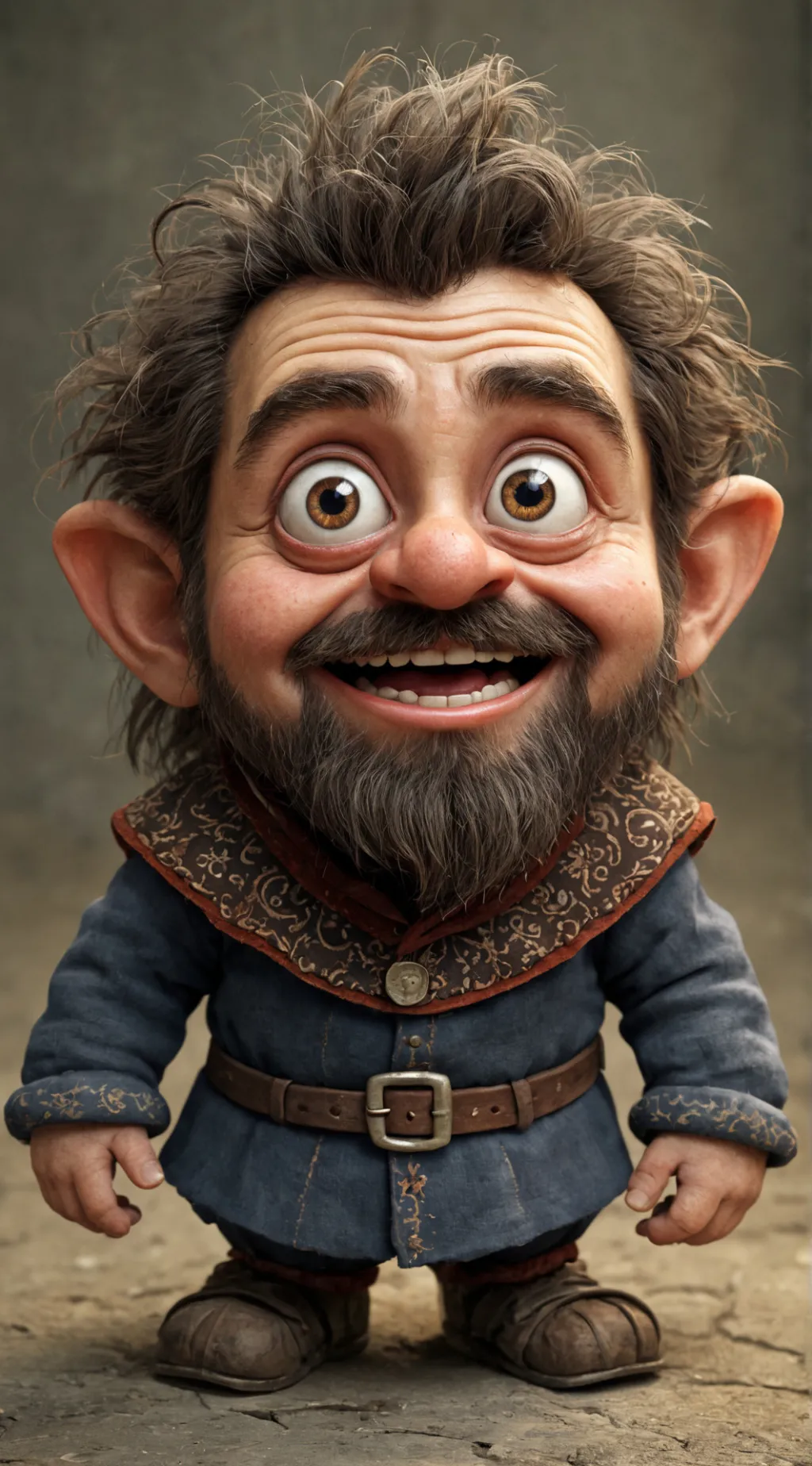 ai character: Crazy dwarf  background