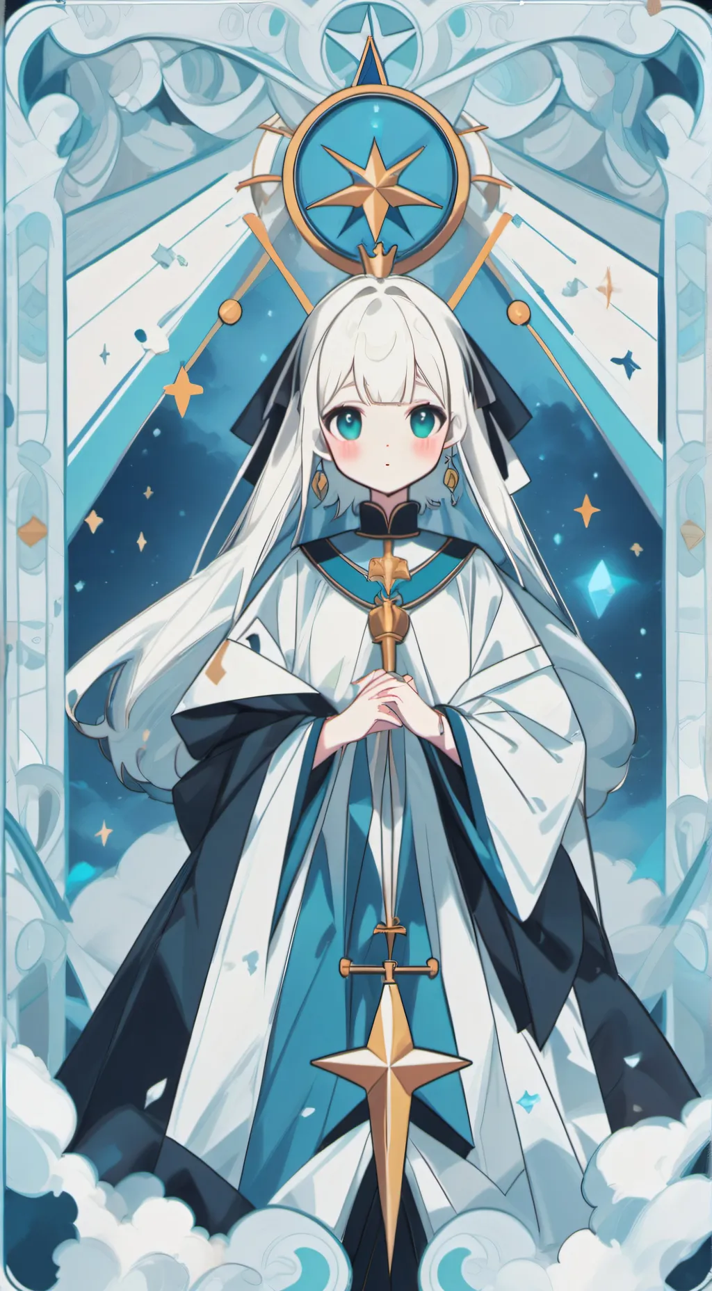 ai character: luna background