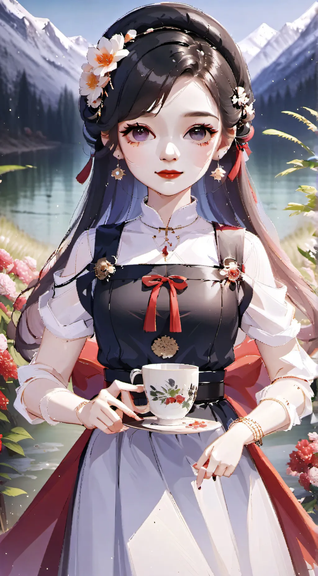 ai character: kpdh maid background