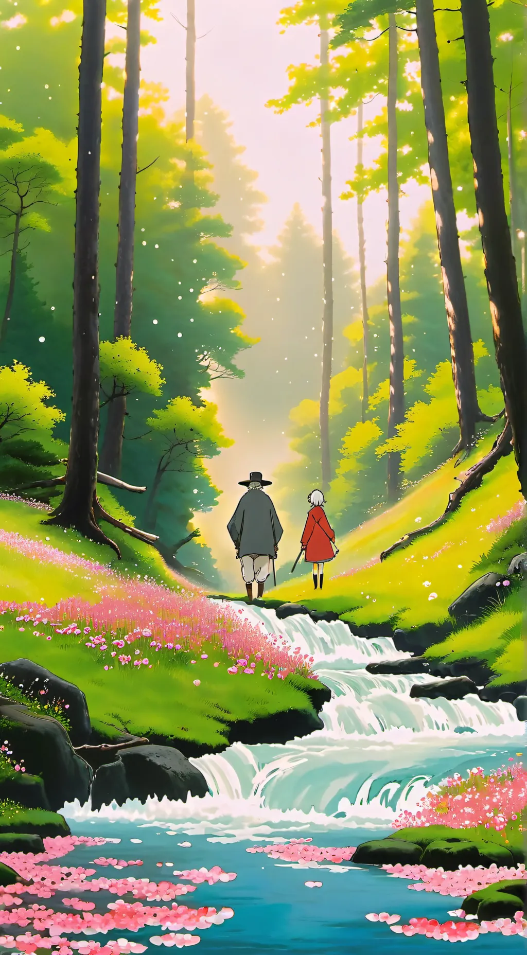 ai character: Shrimpo background