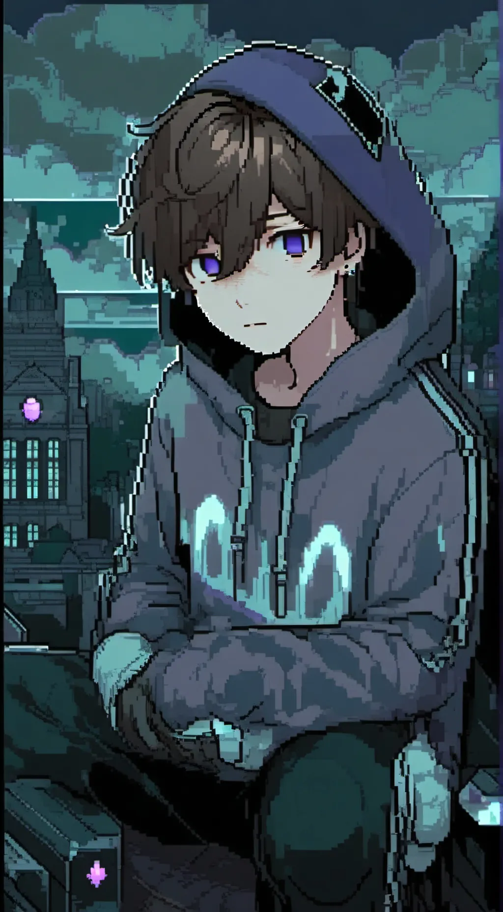 ai character: DJ the Creator background