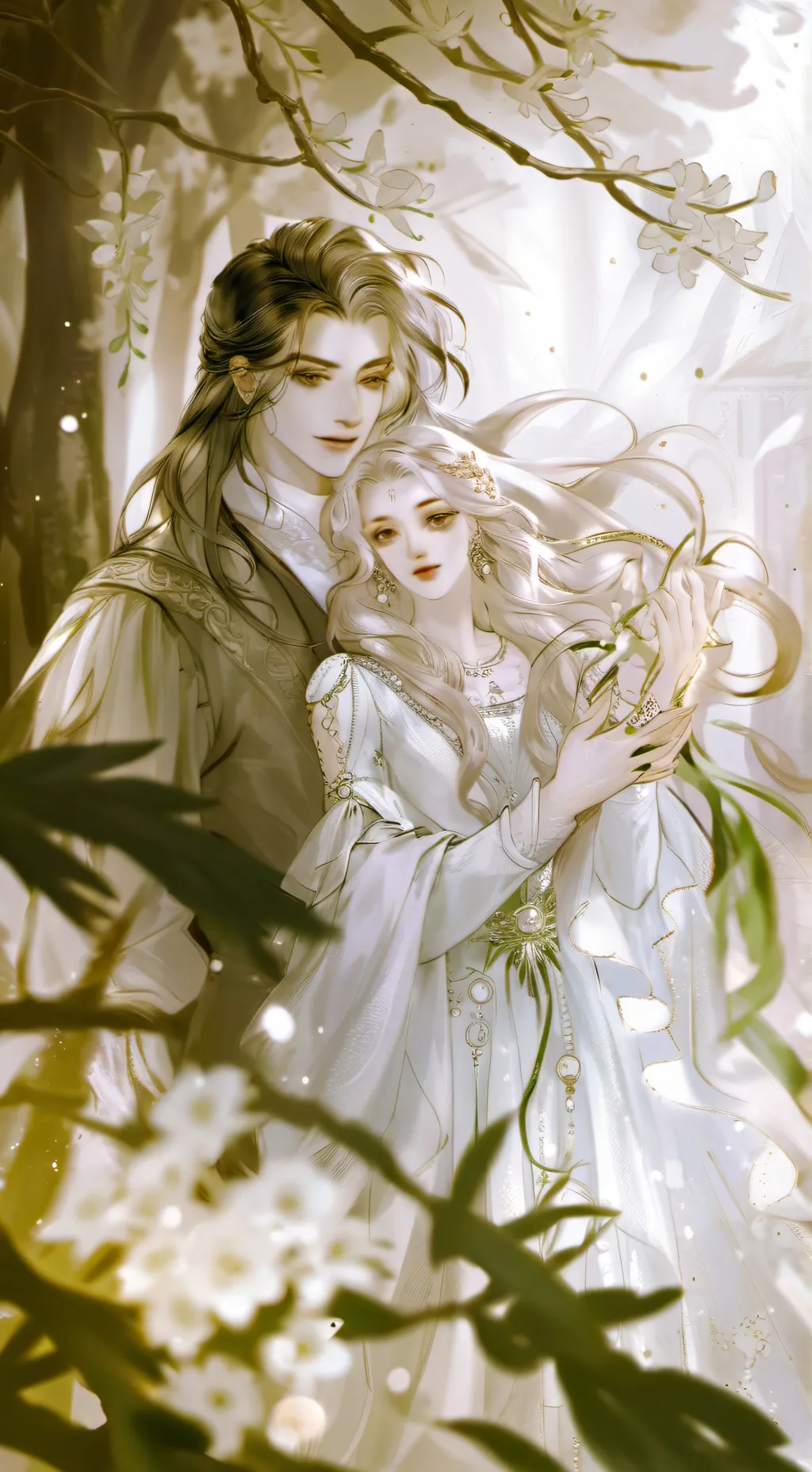 ai character: hunter background