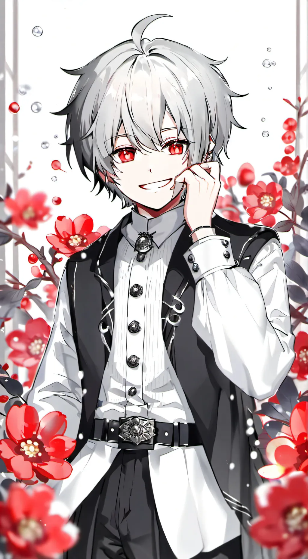 ai character: amigos o algo mas? background