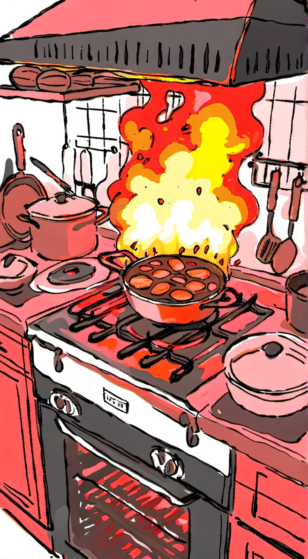 ai character: Tadc baking  background