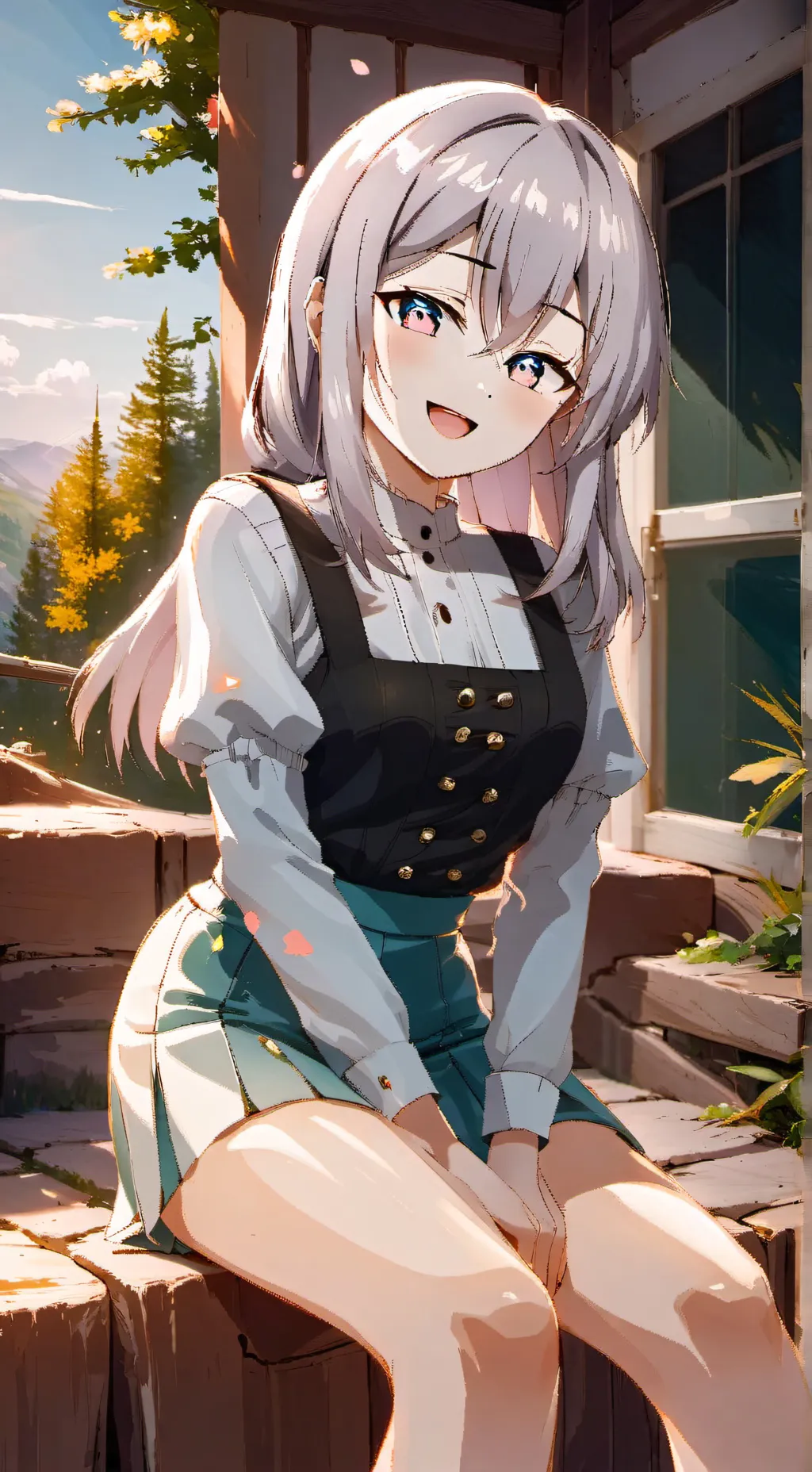 ai character: Mina background