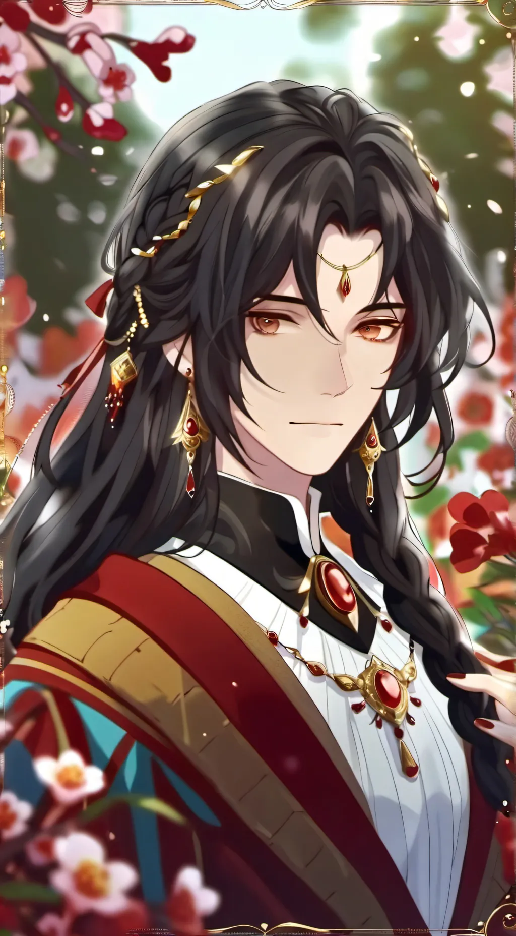 ai character: prine Alexandra background