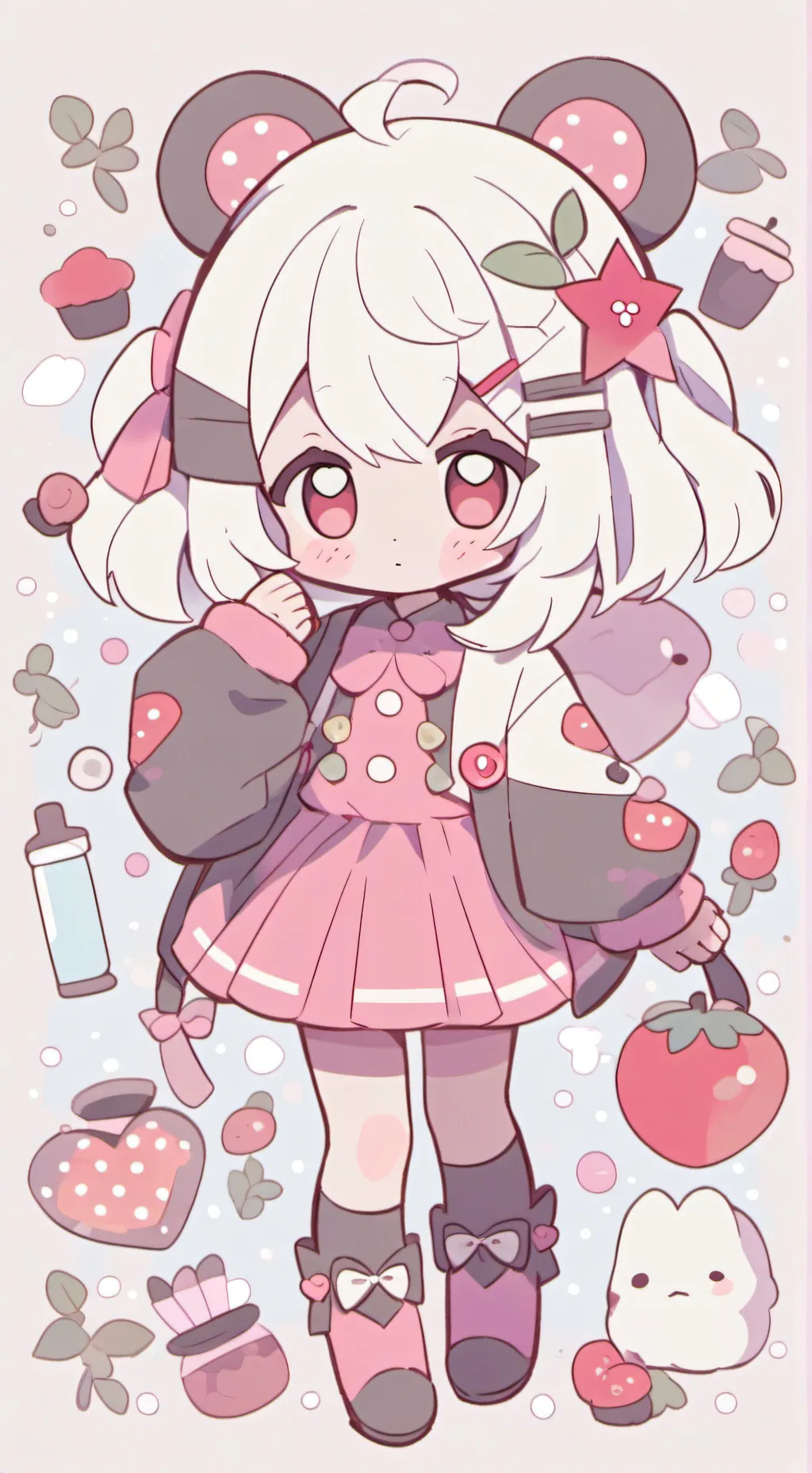 ai character:  Catnap Oc sister background