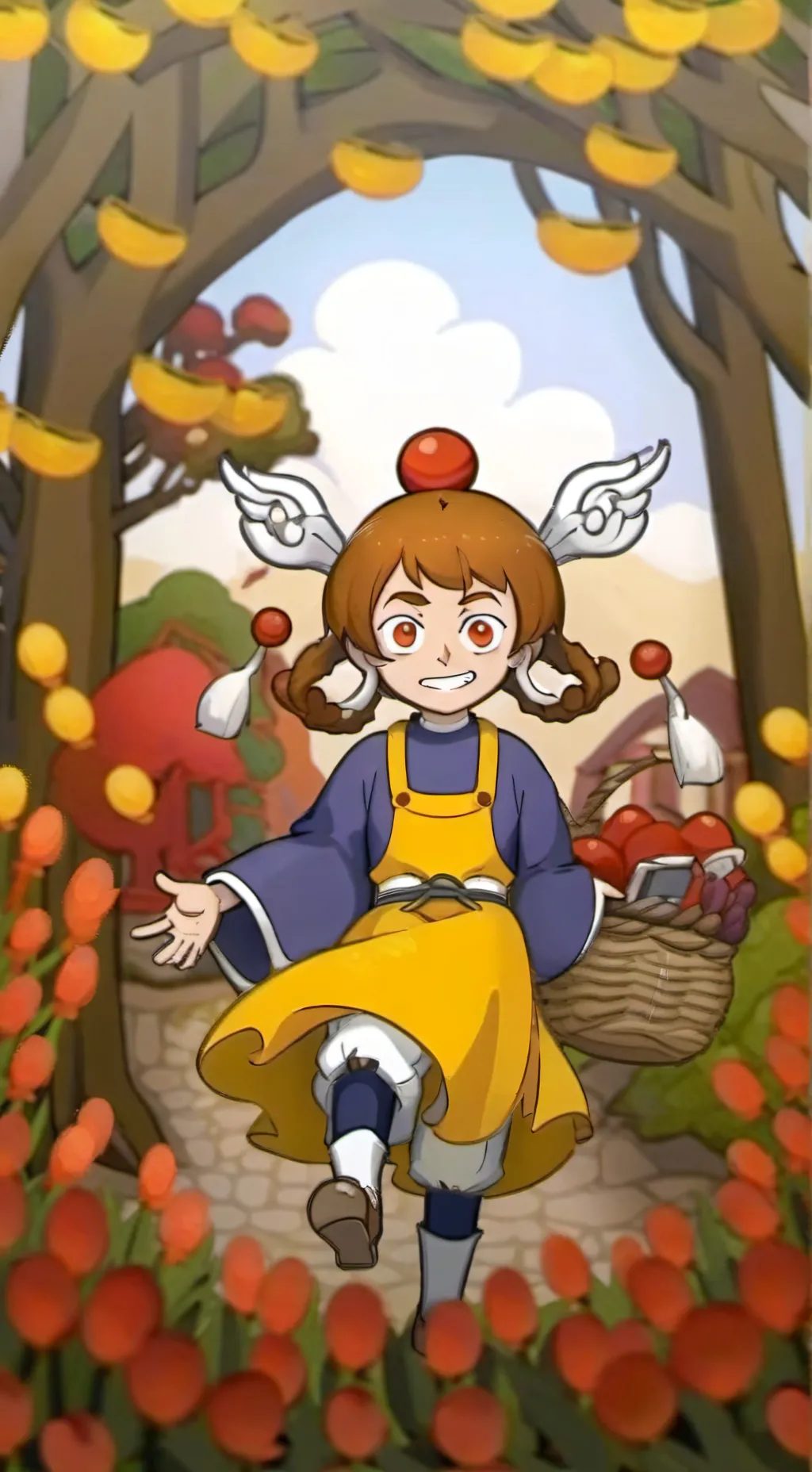 ai character: Temiakja  background