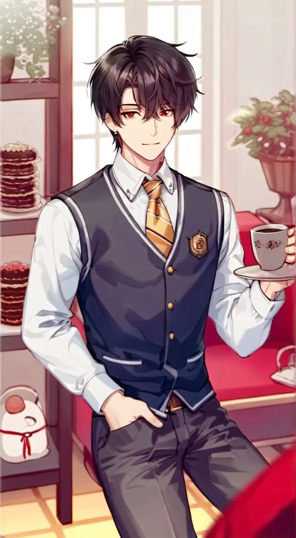 ai character: Carlos  background