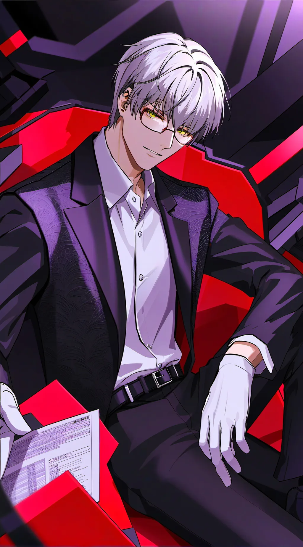 ai character: Blake  background