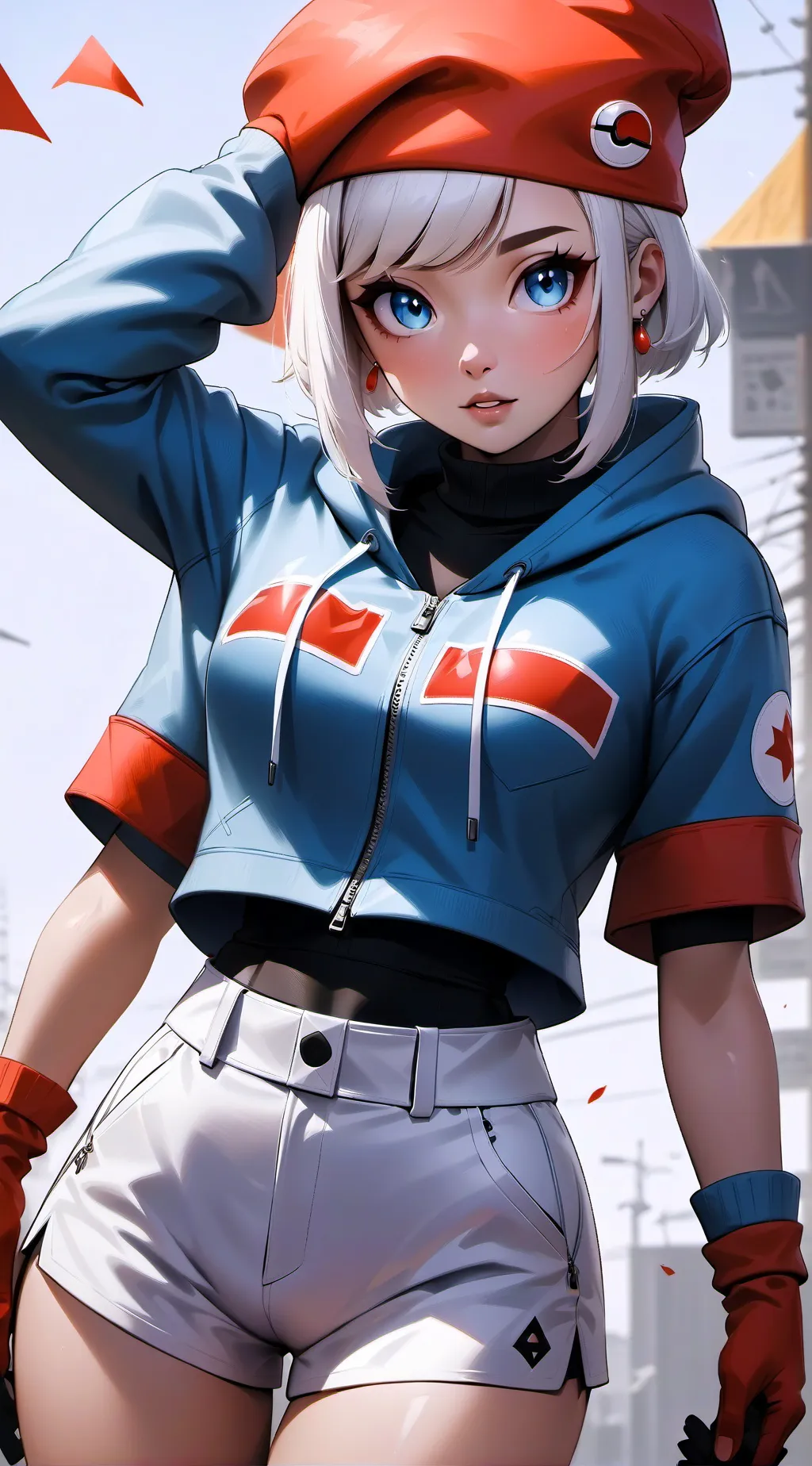 ai character: Haley beiber background