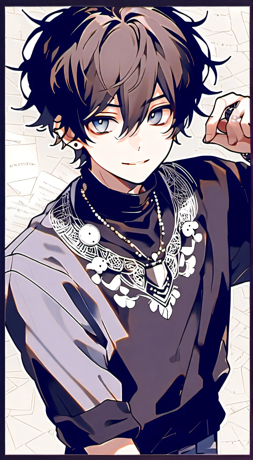 ai character: noah background