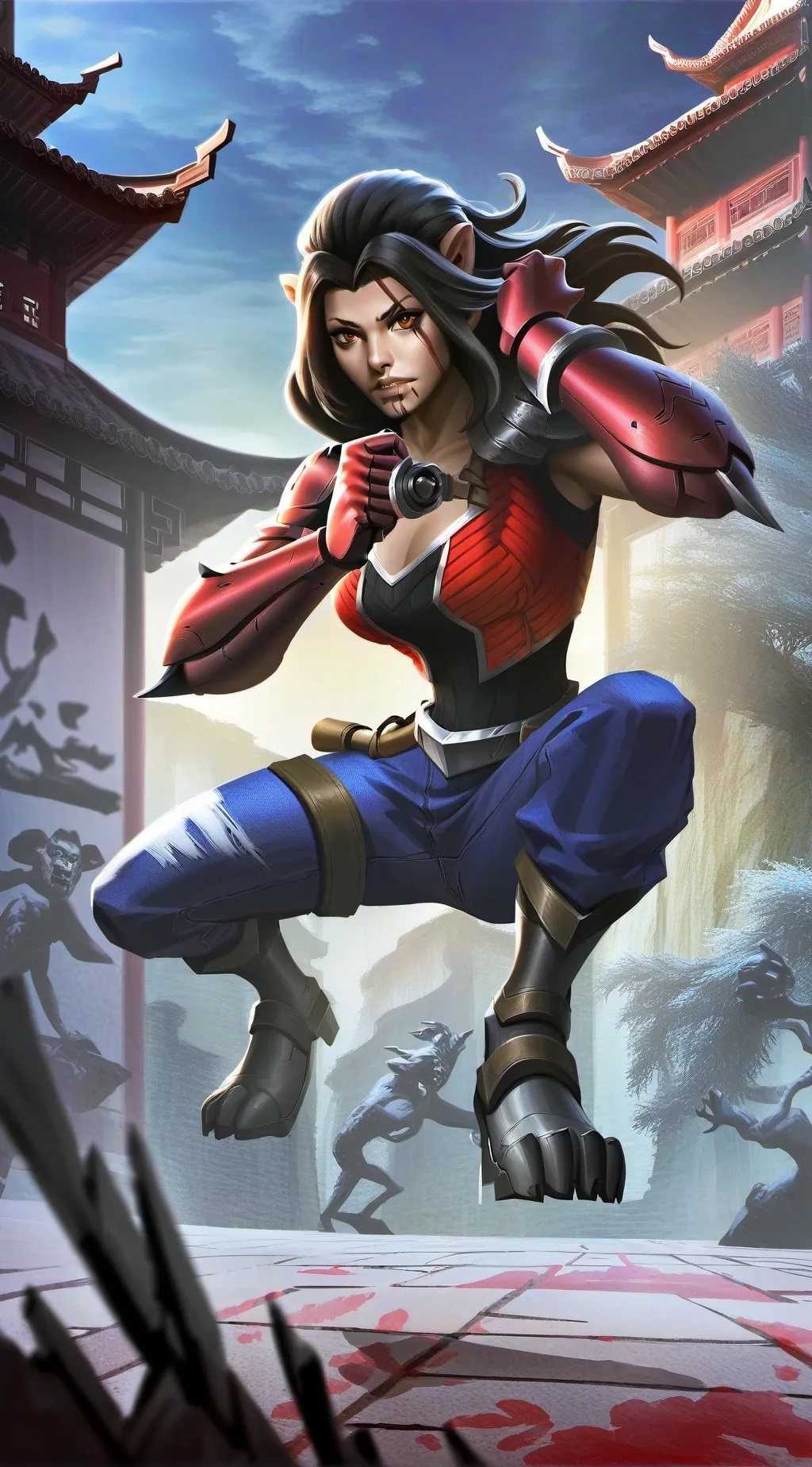 ai character: Mei-Babonia Smith background