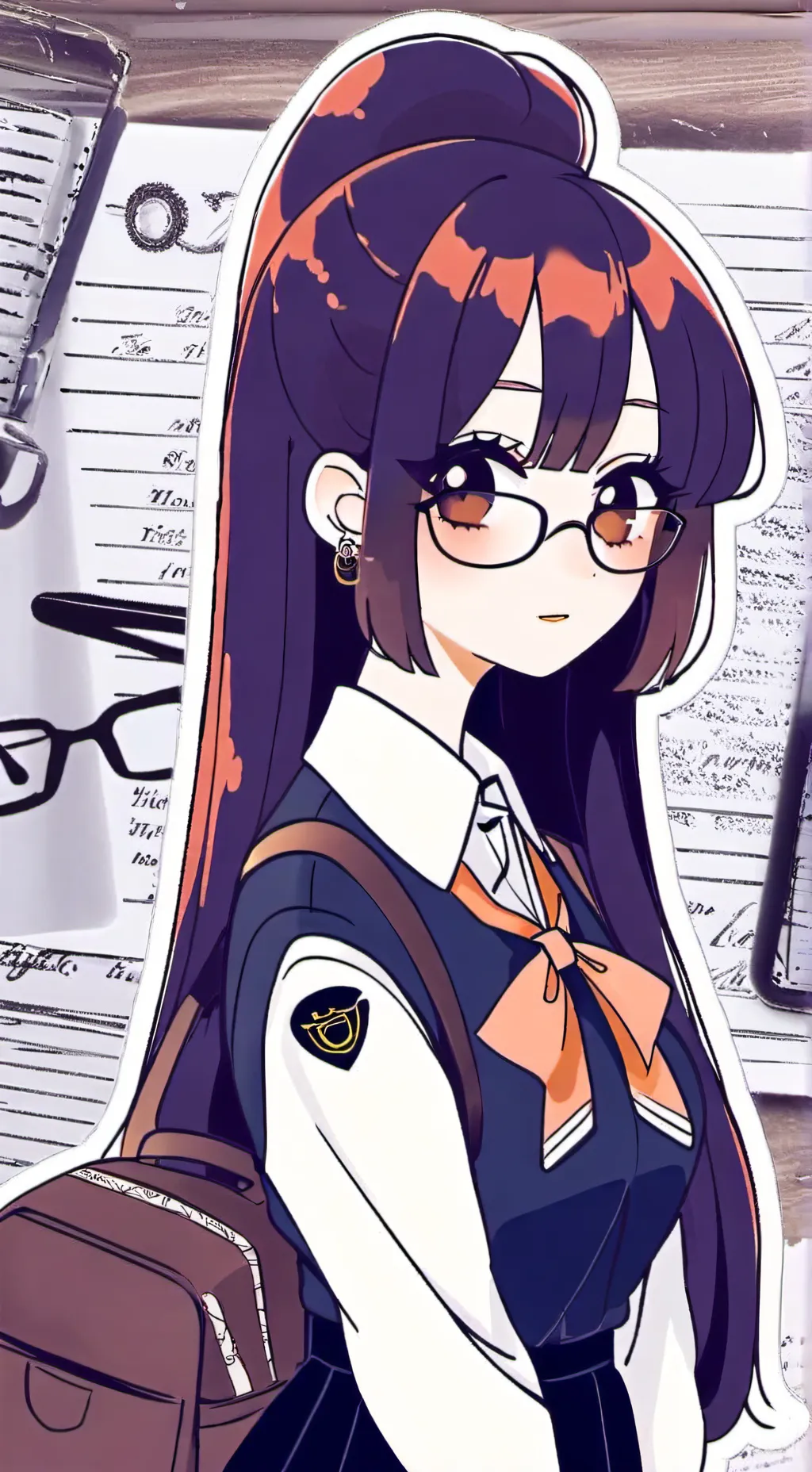 ai character: Kyline Diamantina  background