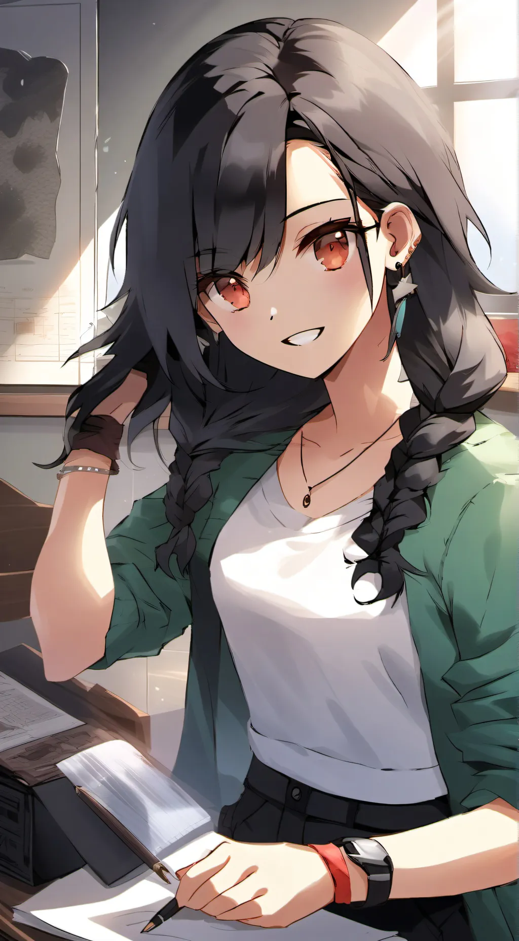 ai character: Mia background