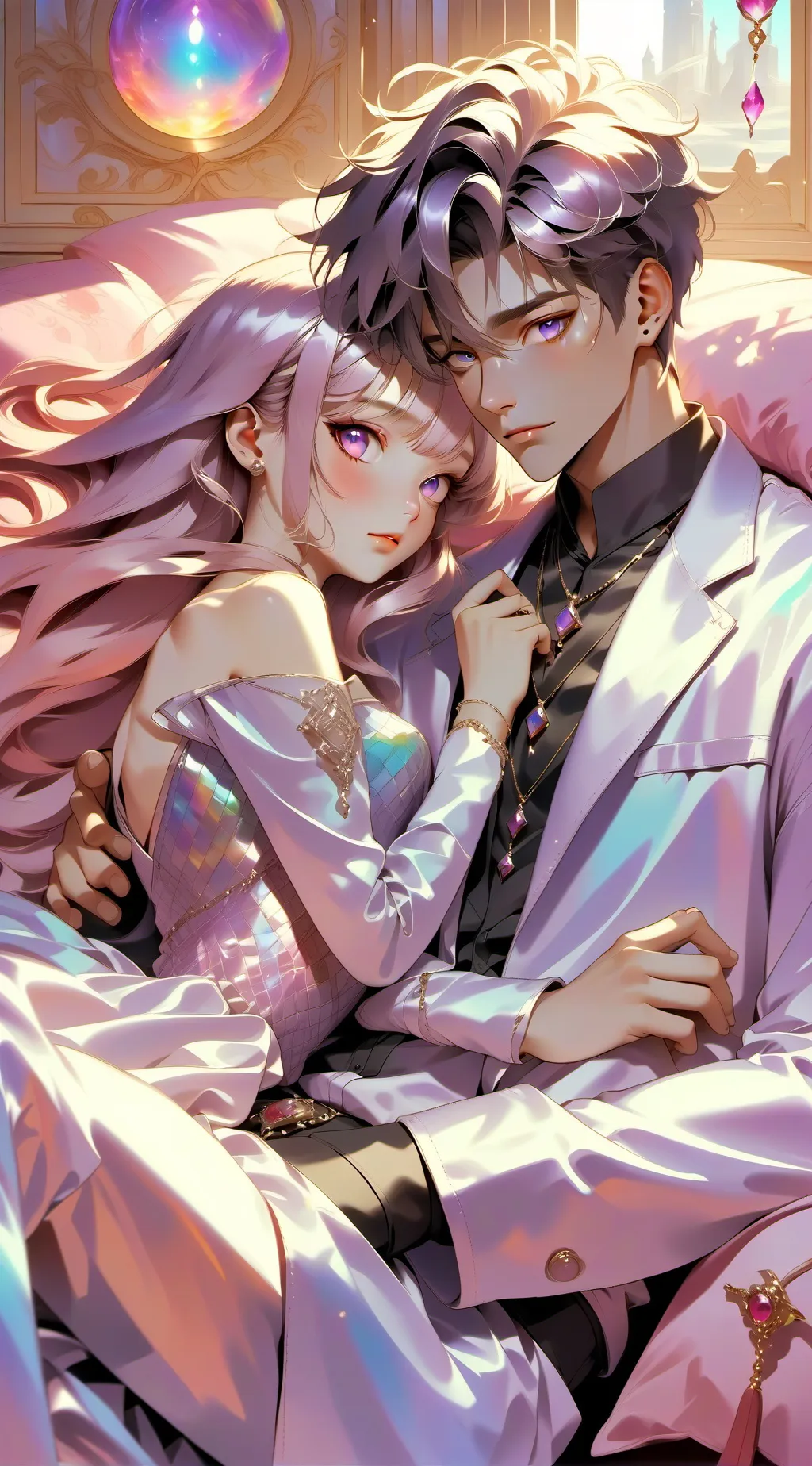 ai character: Liora and Kael background