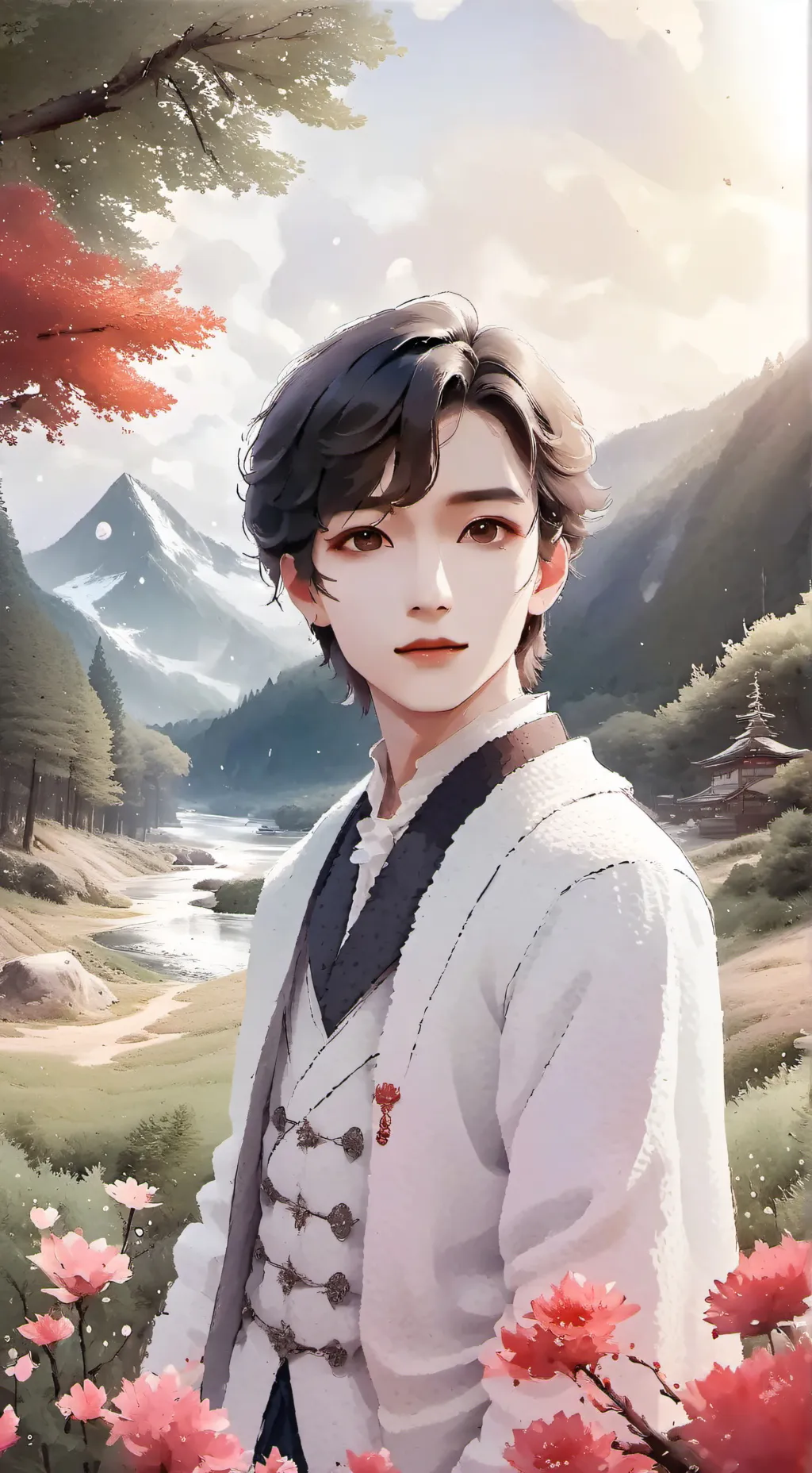 ai character: Scream lol background