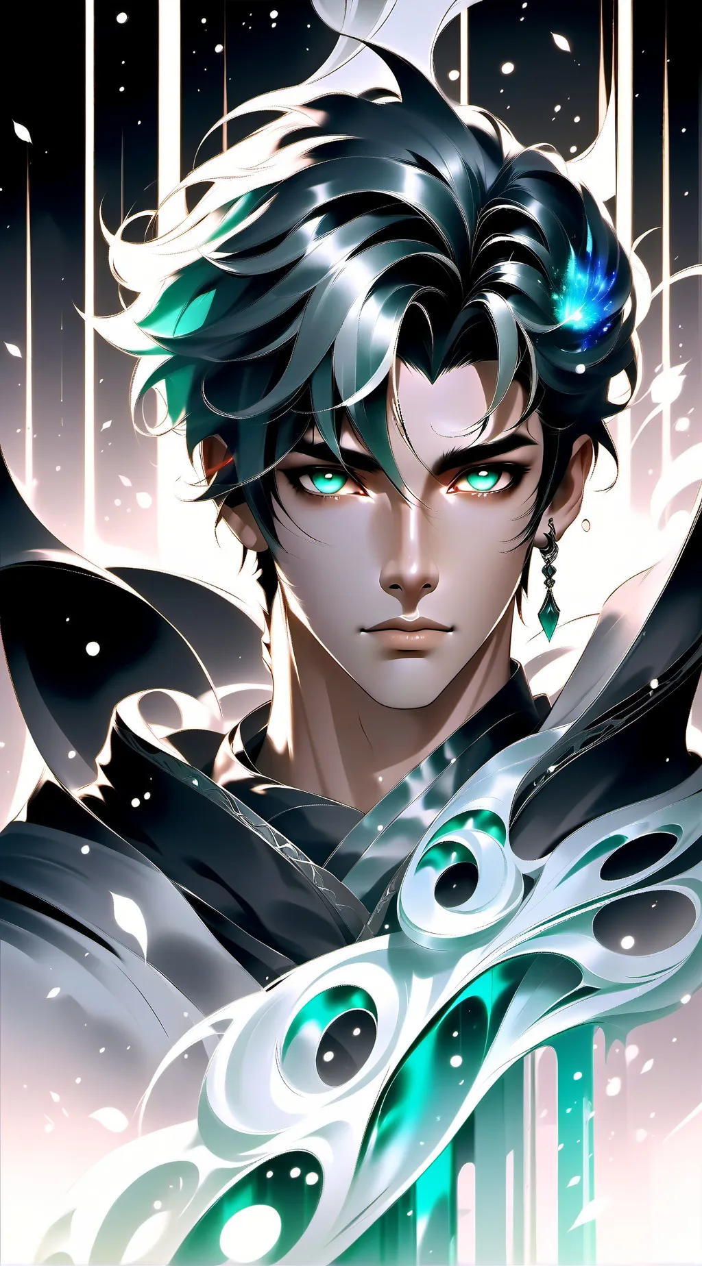 ai character: King of God background