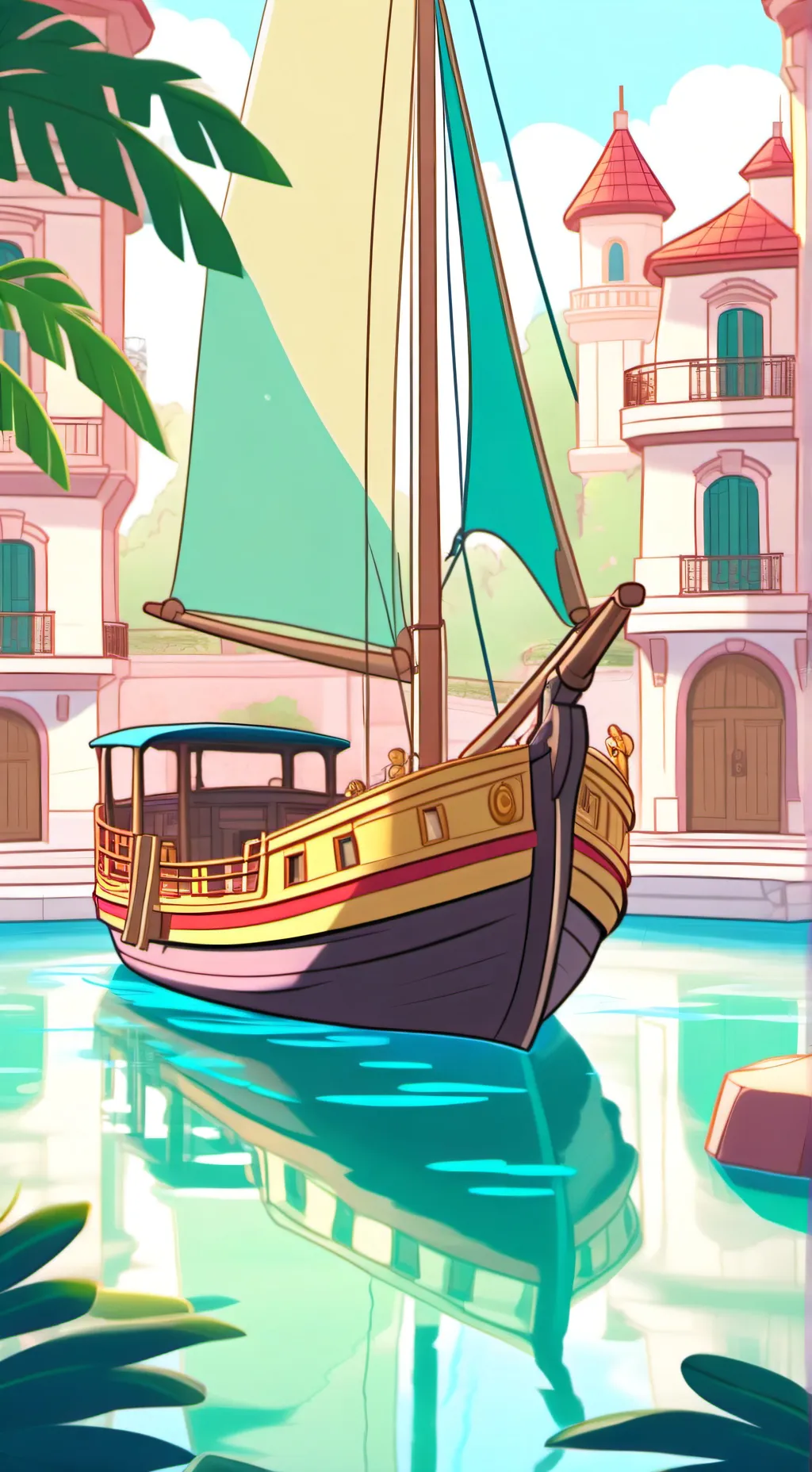 ai character: barco background