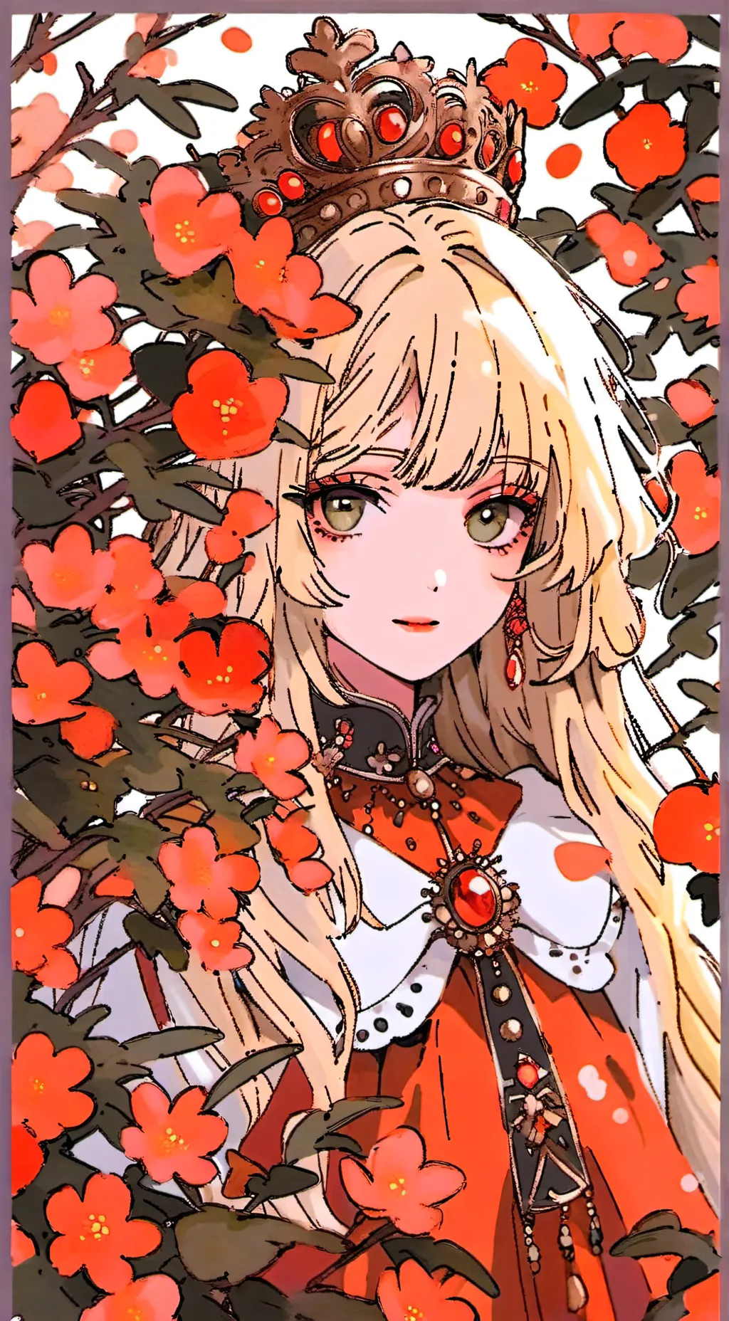 ai character: Queen Shiuma background