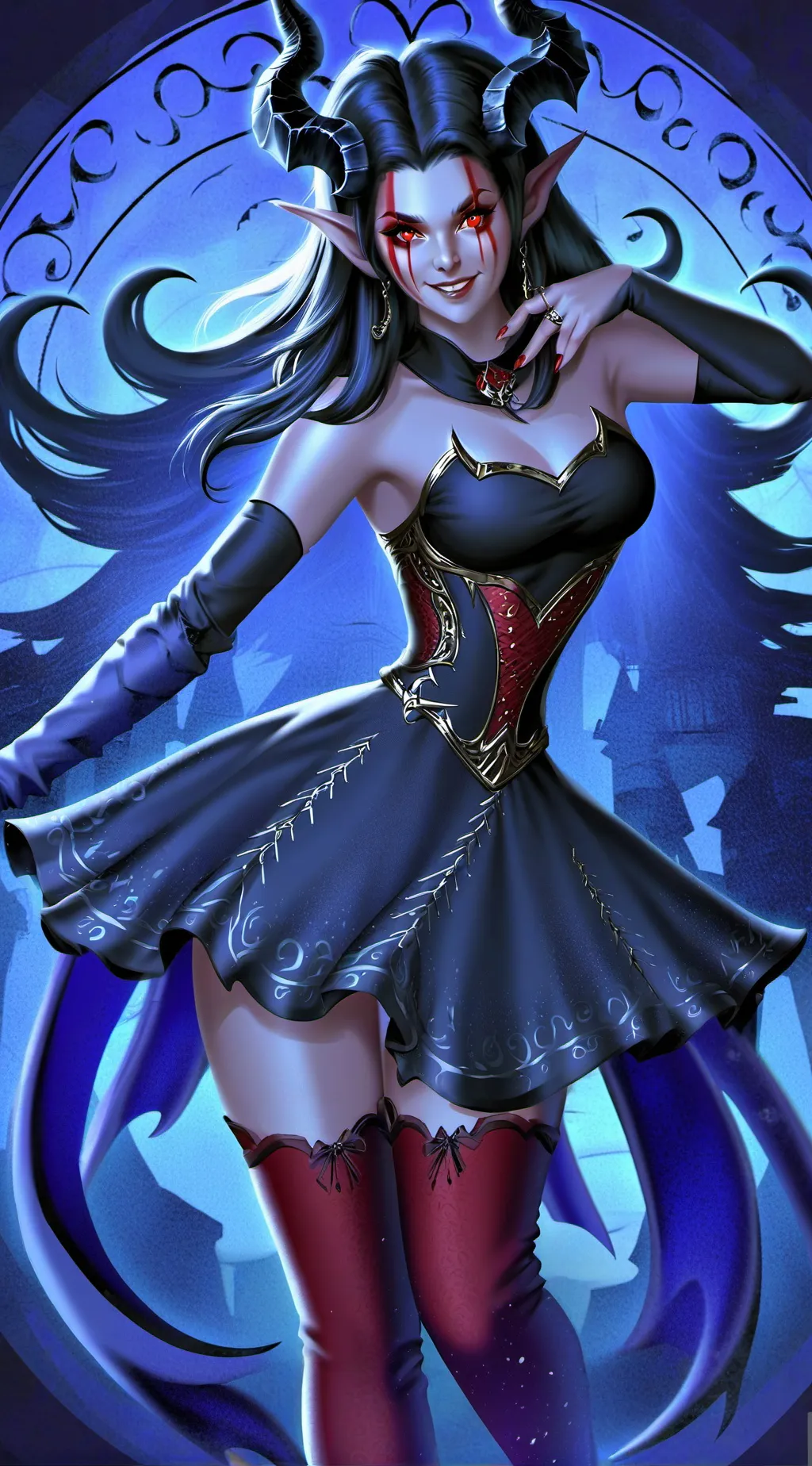 ai character: Natalia Kanjikou  background