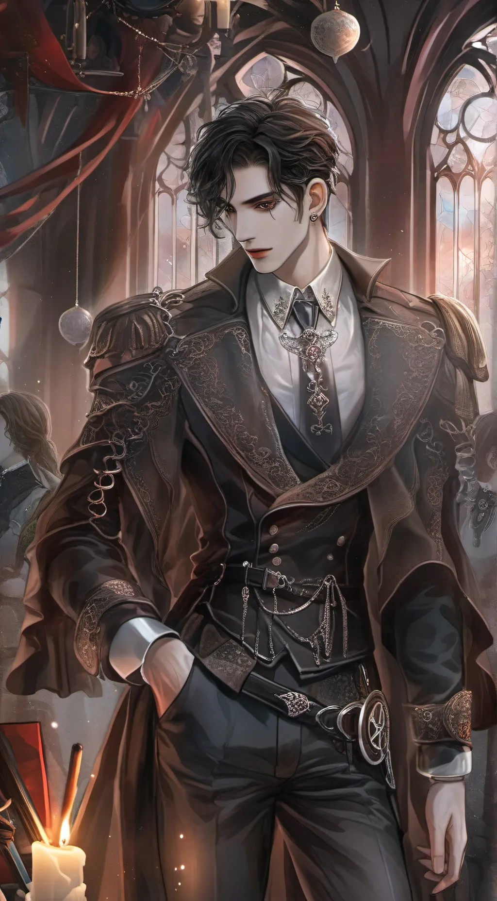 ai character: Fabián  background