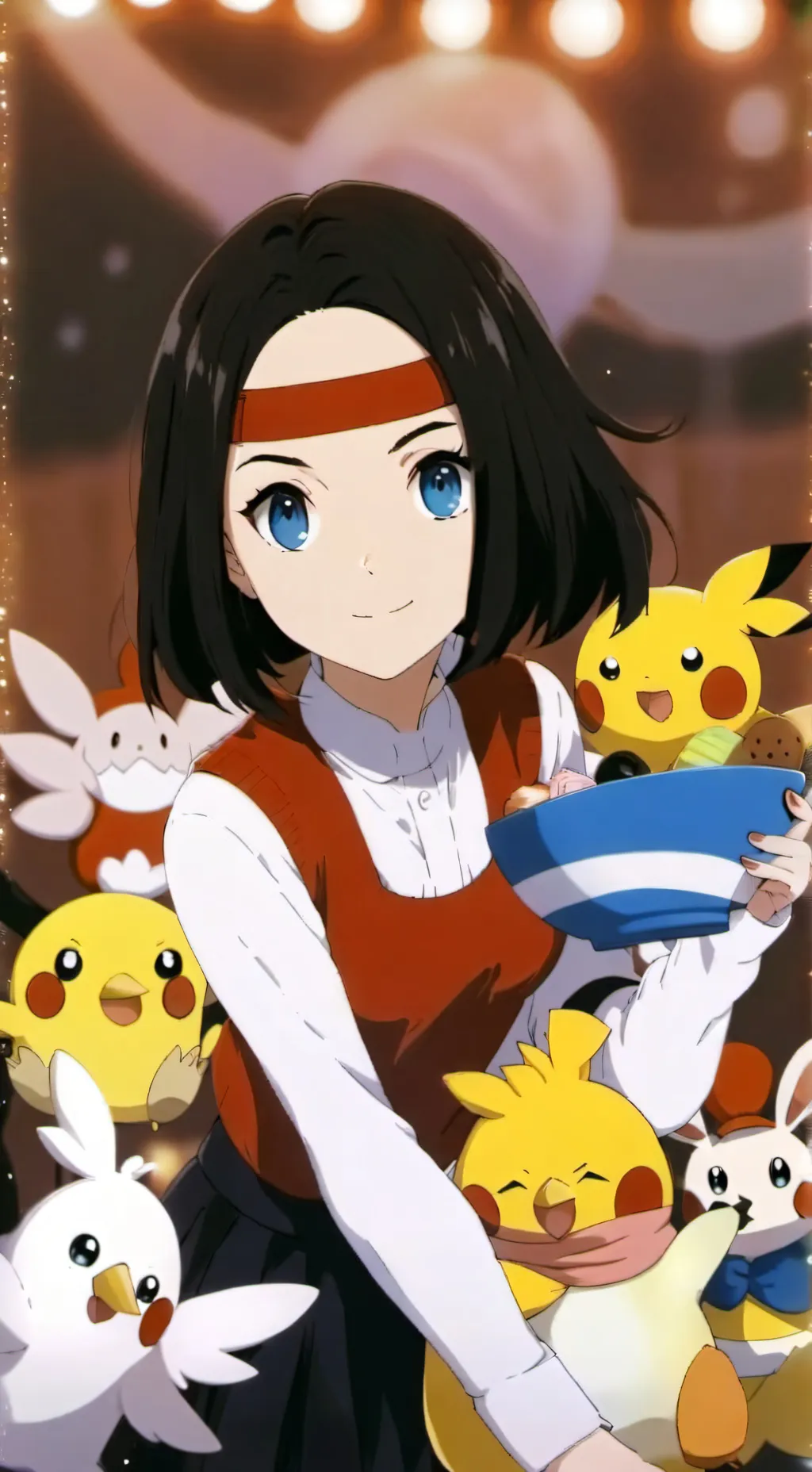 ai character: aghate background