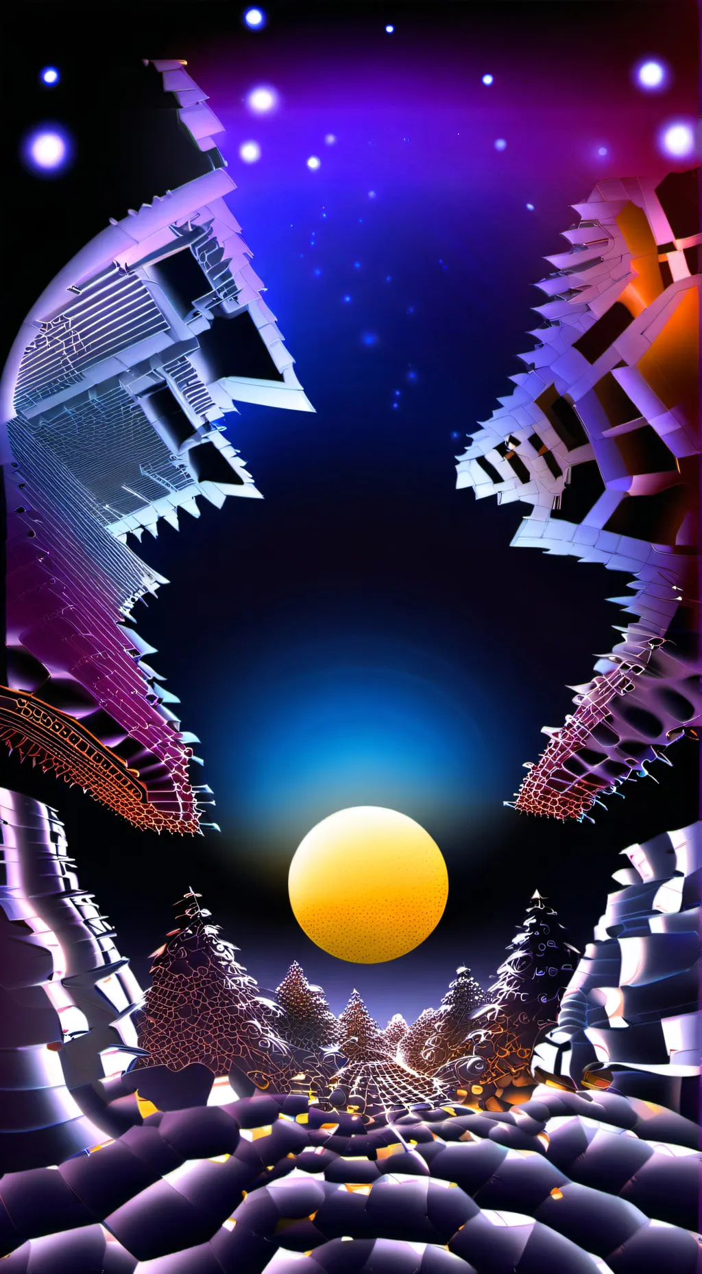 ai character: md feverdream background