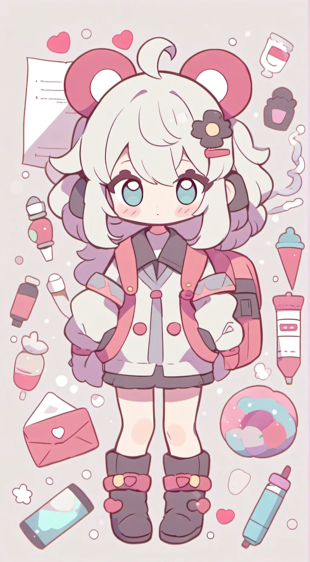 ai character: amy background