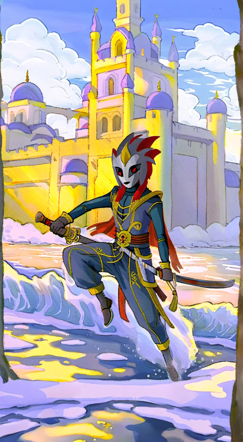 ai character: stickwar saga background