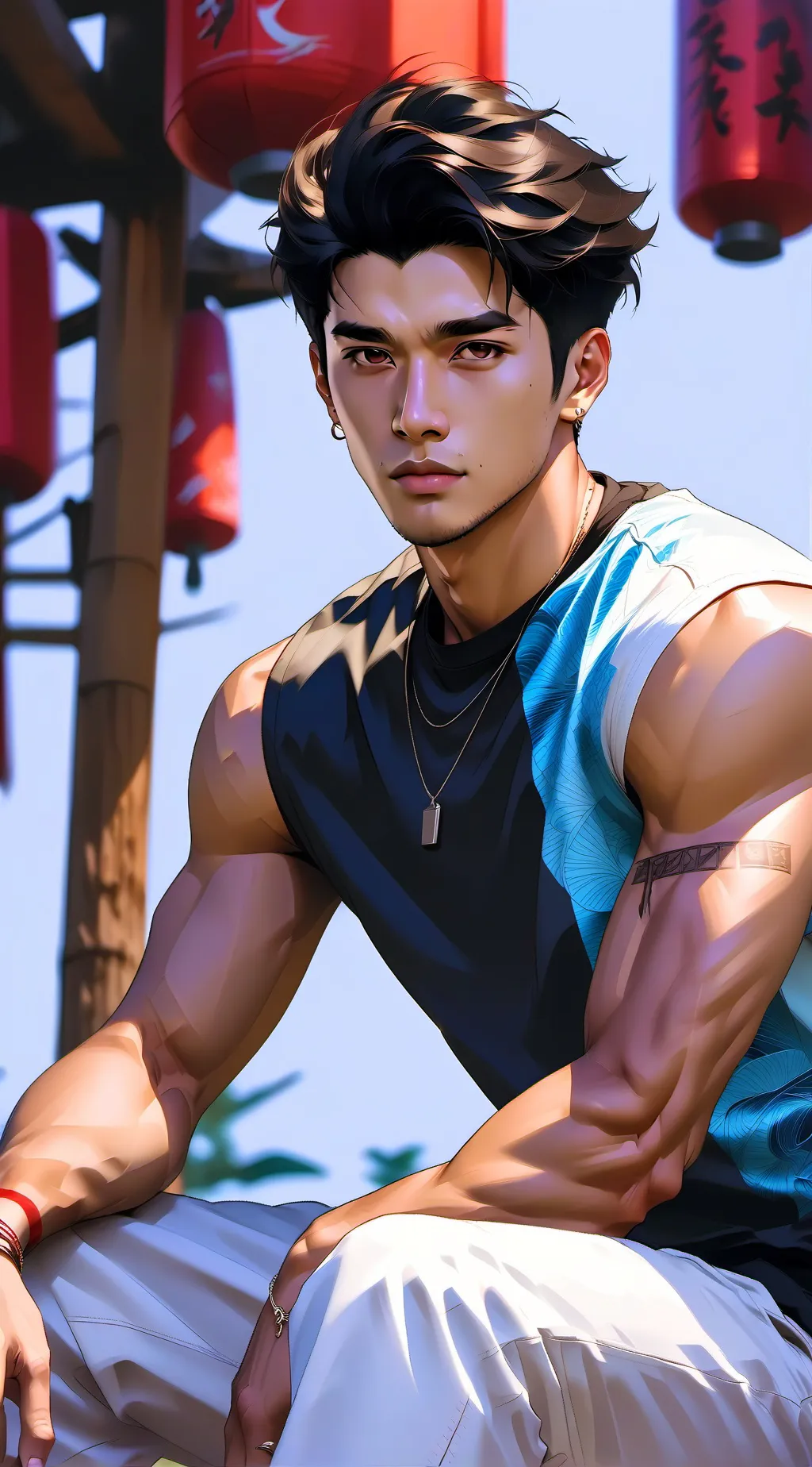 ai character: ndjsjsb background