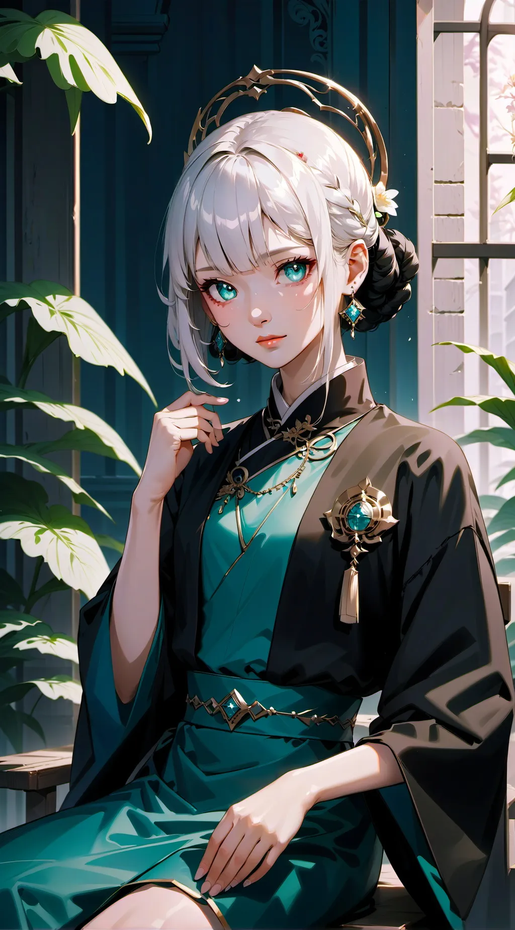 ai character: MHA Floor is lava background