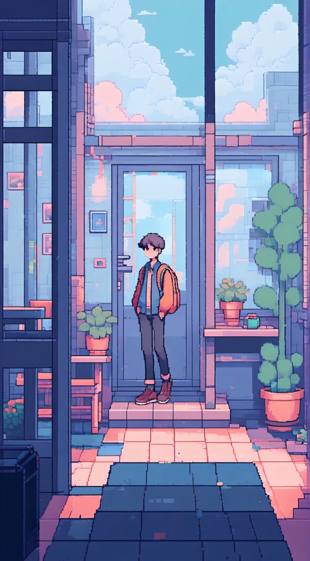 ai character: yes another school background