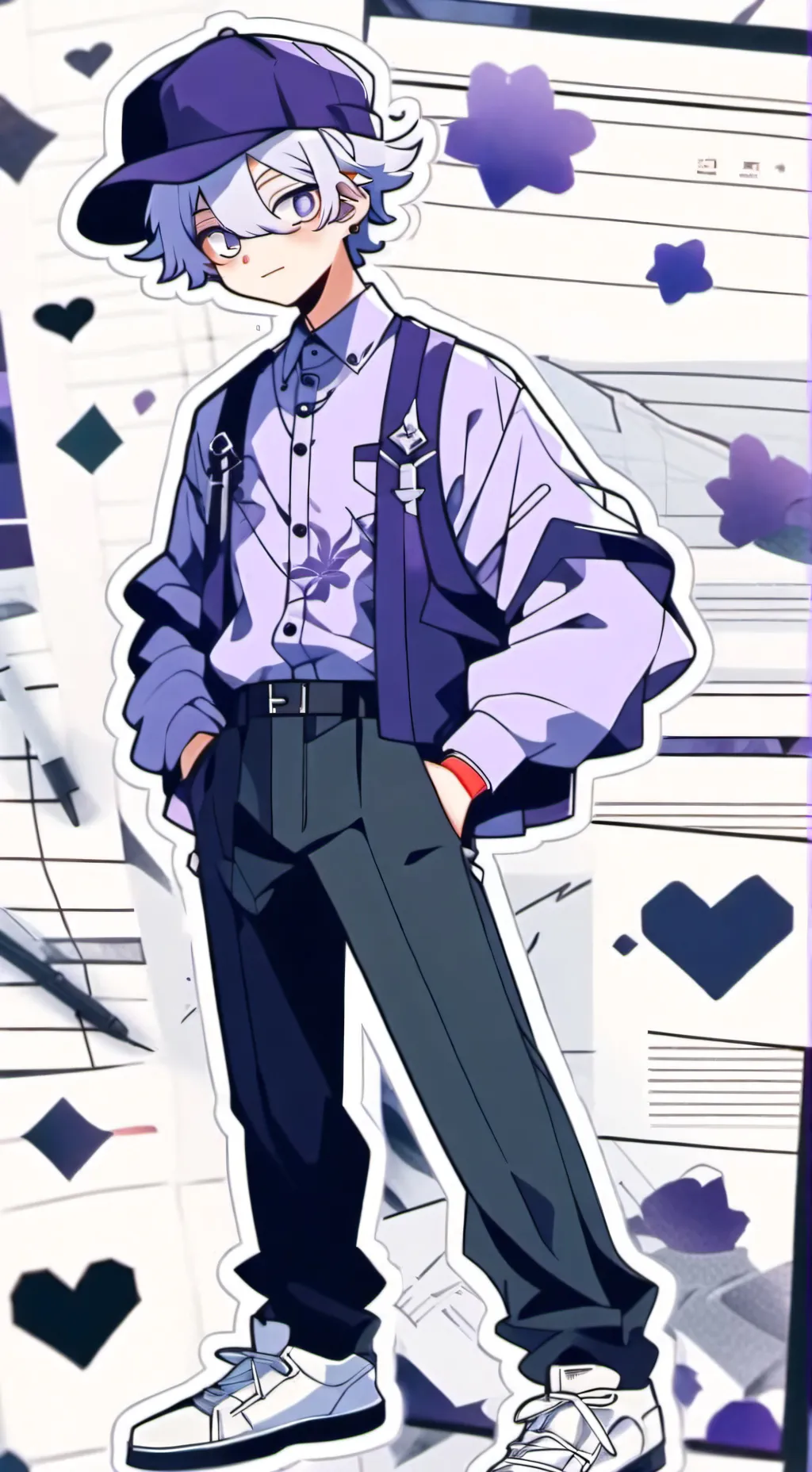 ai character: Elmo background