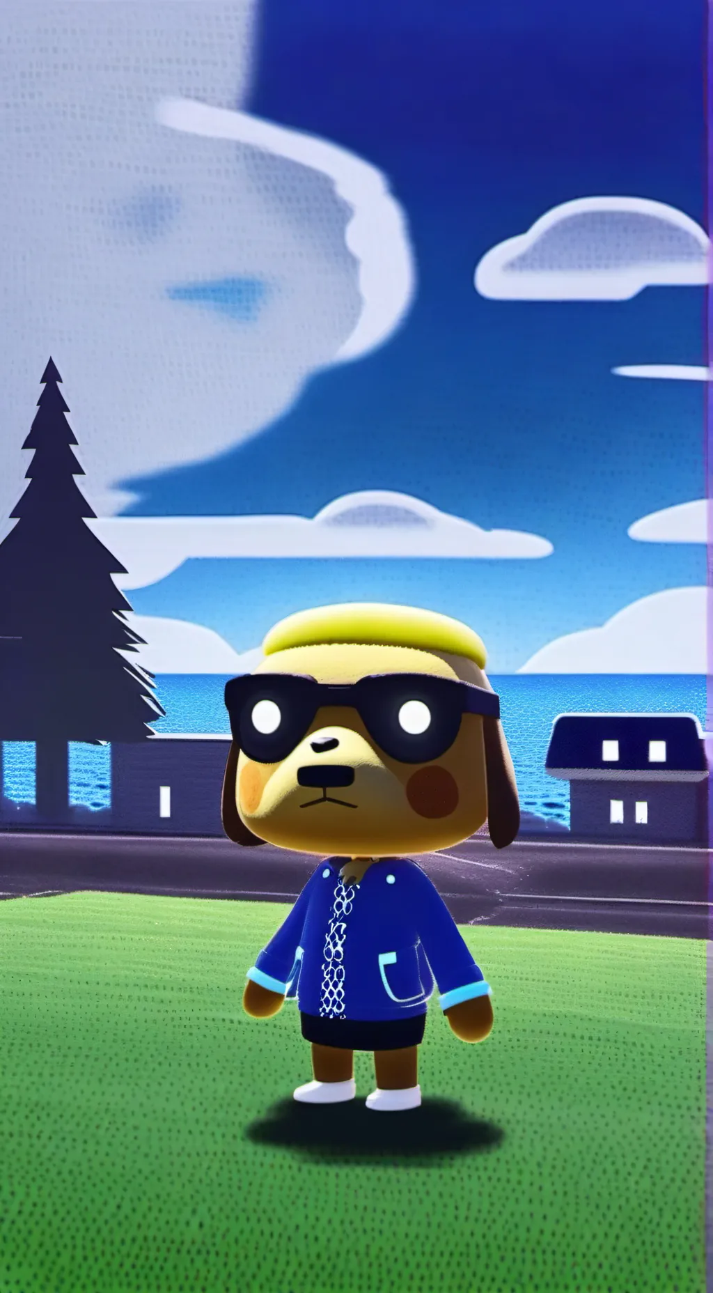 ai character: Thunderbolt angry background