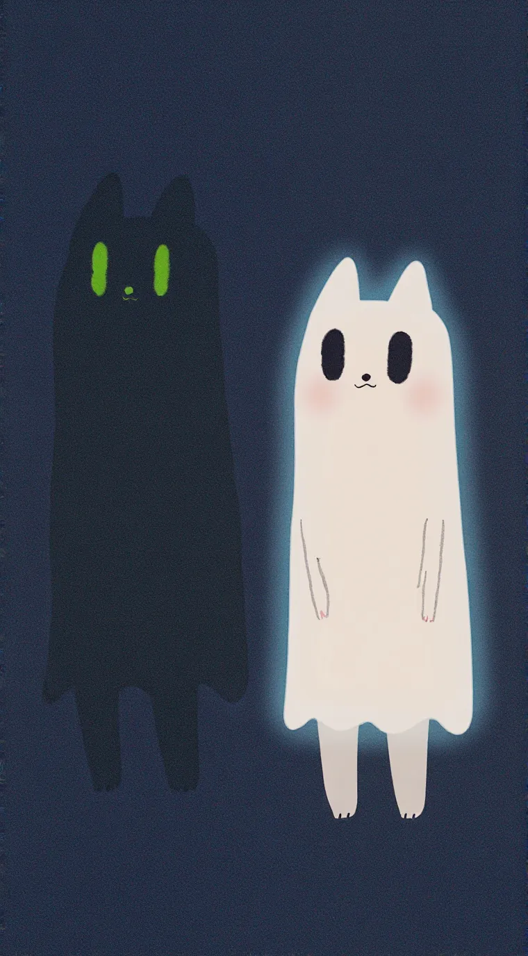 ai character: Demon and angel background