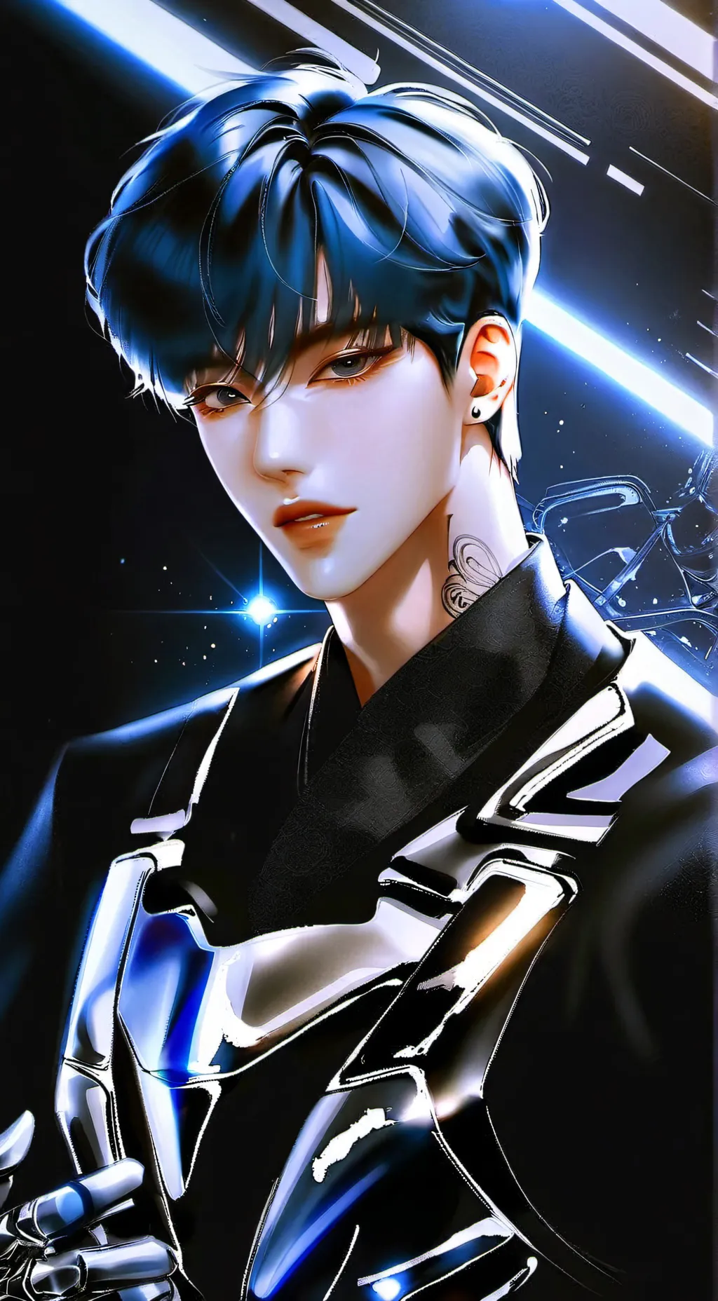 ai character: Leo background