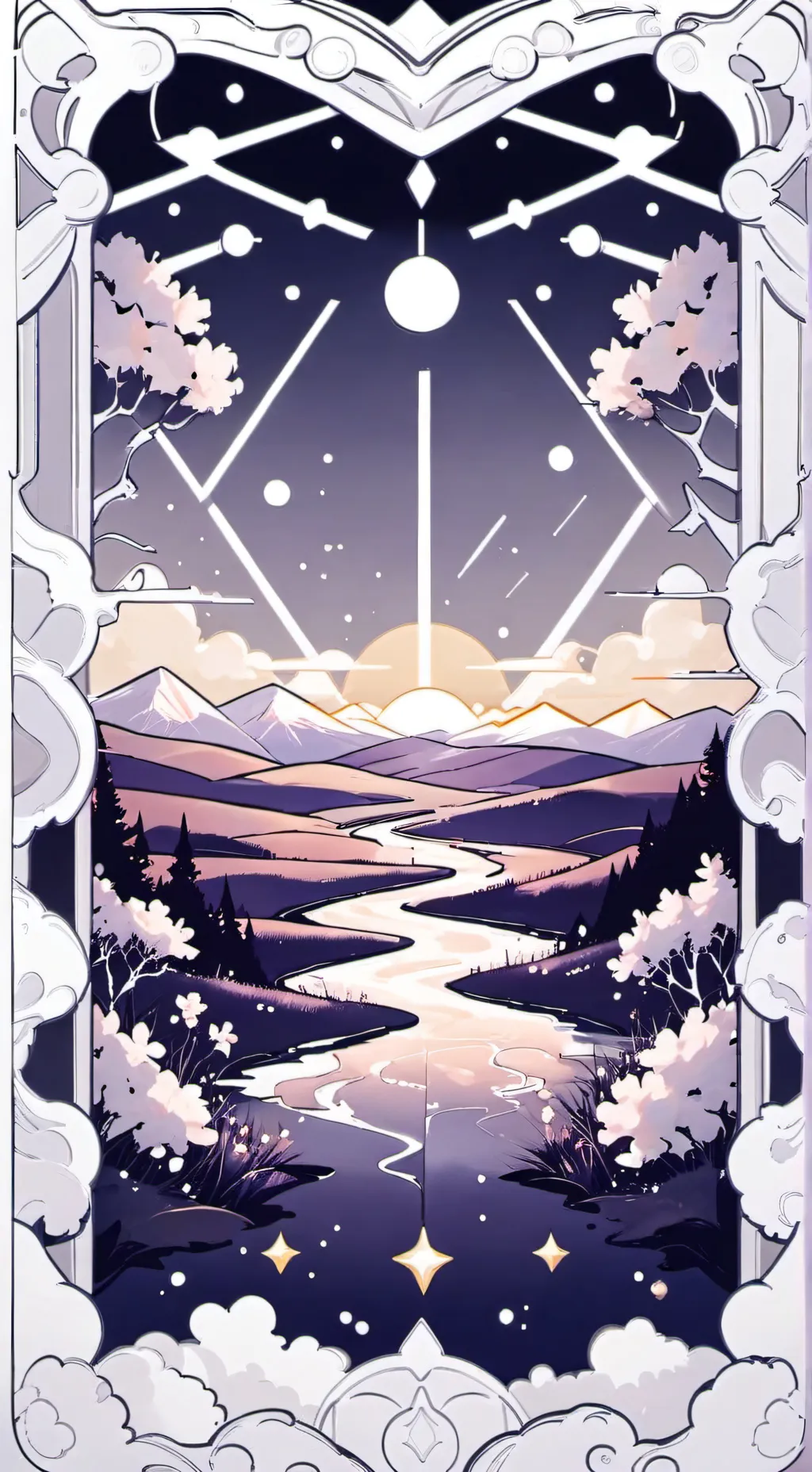 ai character: twisted sprout background