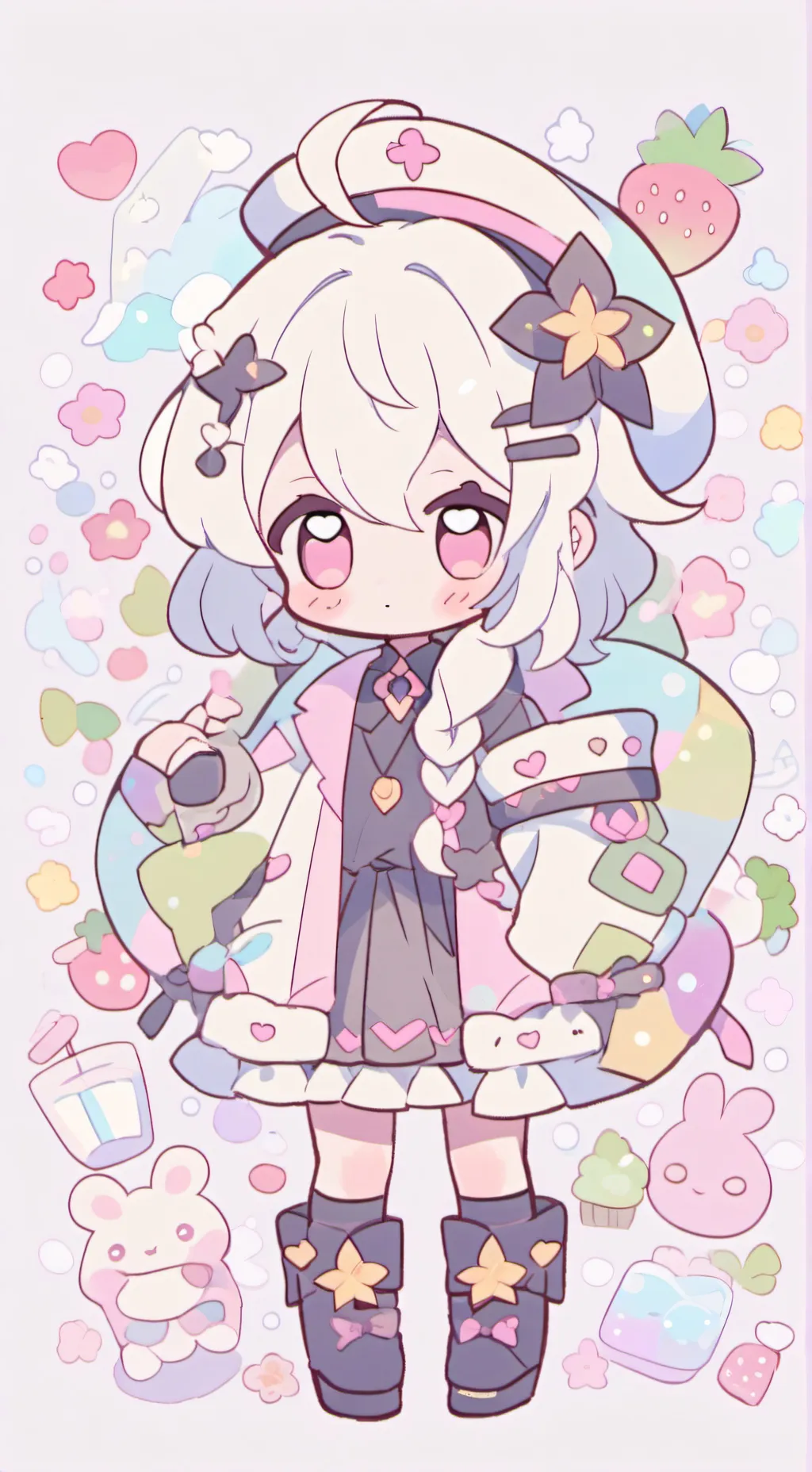 ai character: Gacha Heat😏😏😏😏 background