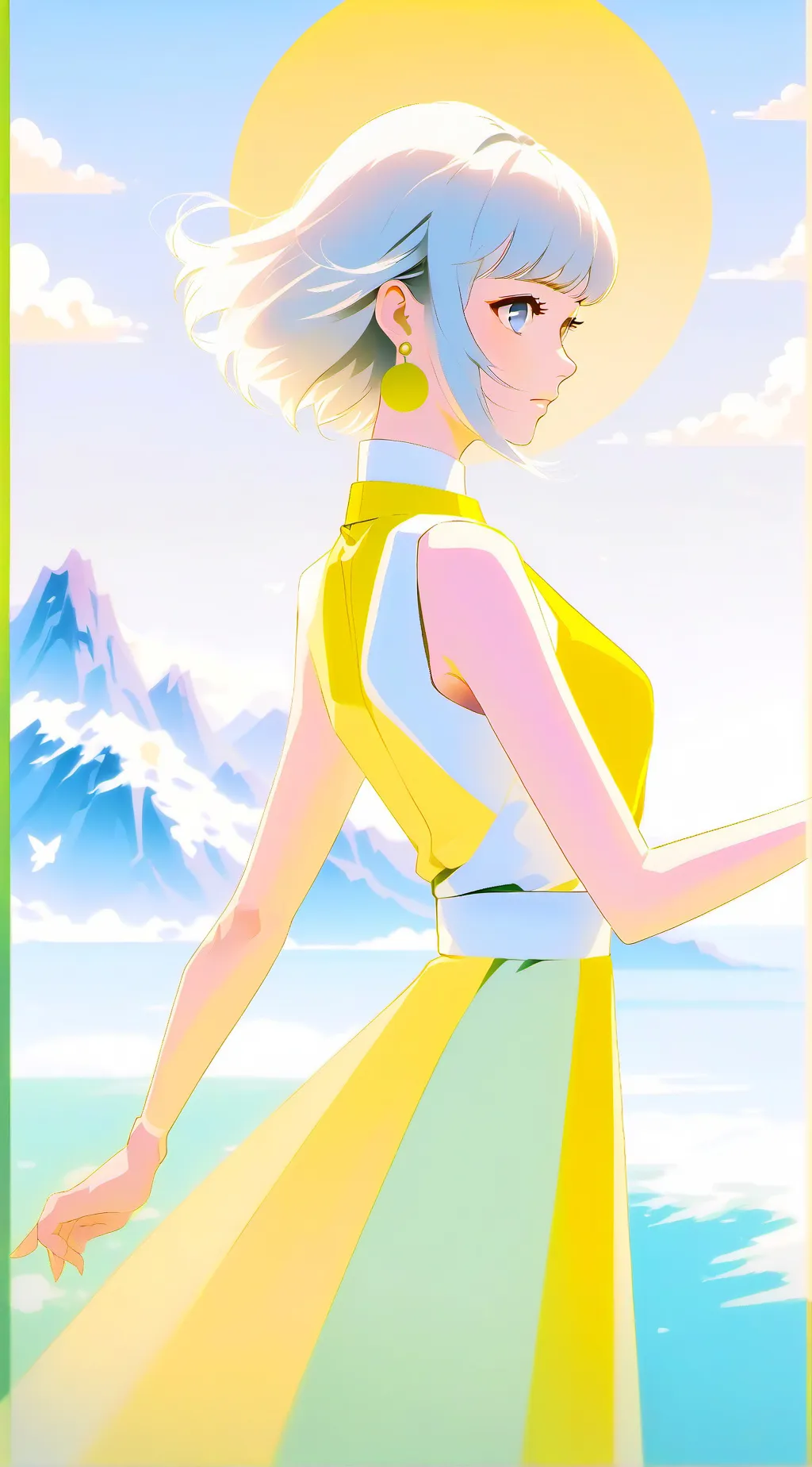 ai character: Lily background