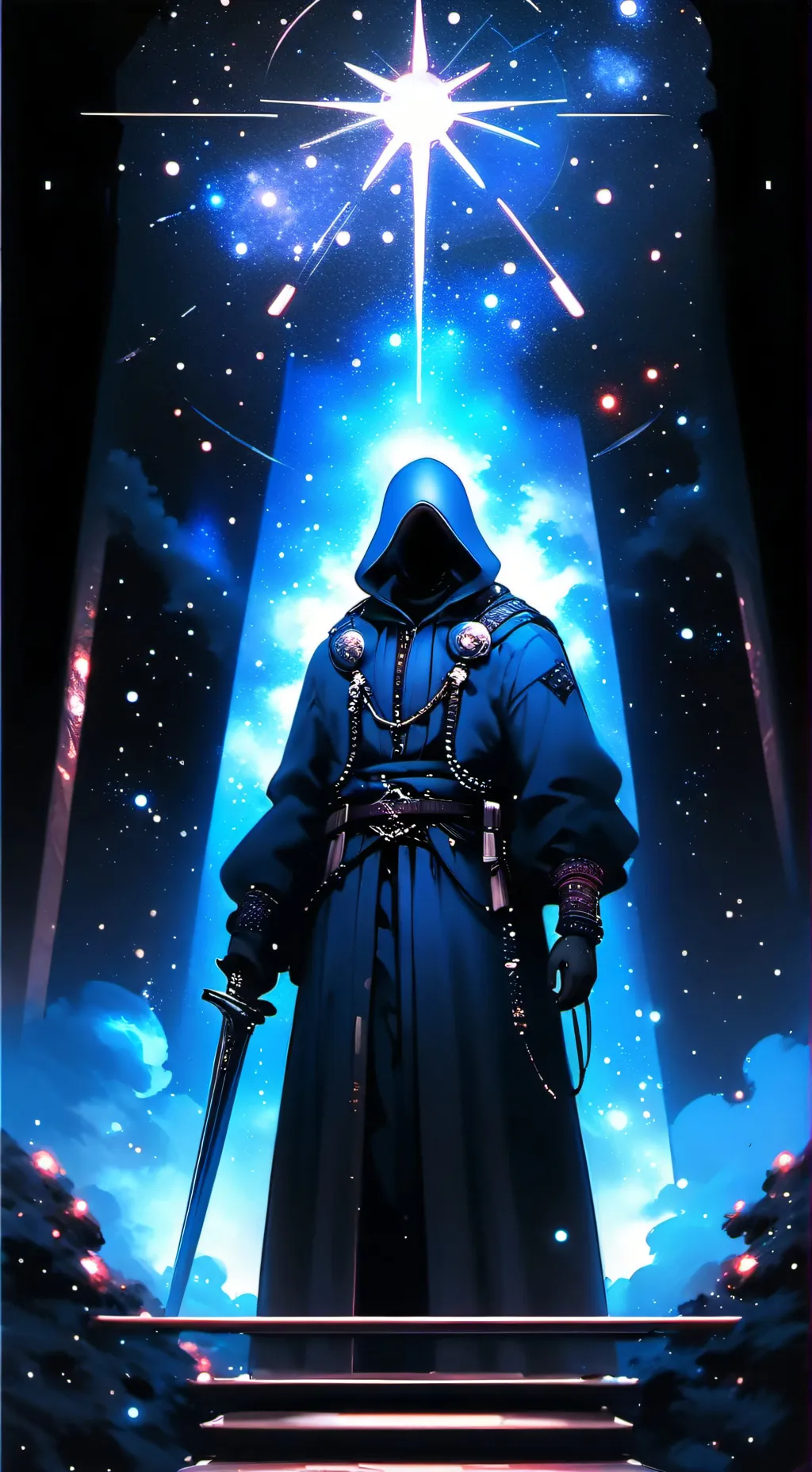 ai character: magic man background