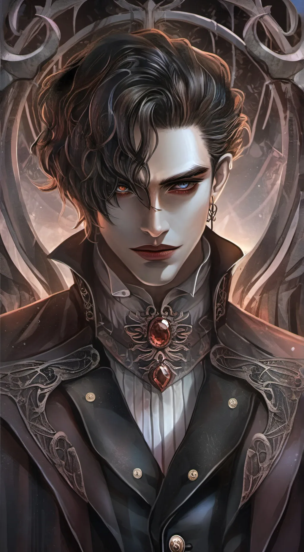 ai character: Maxim background