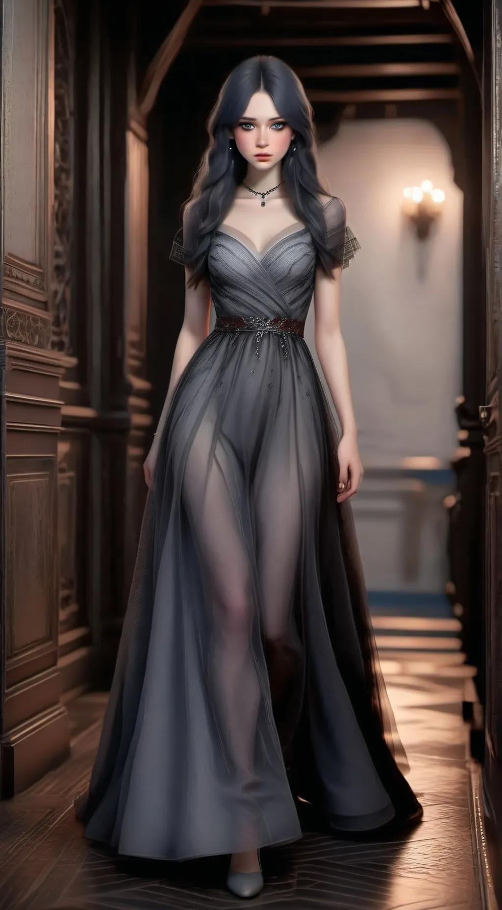 ai character: Britta ashcroft  background