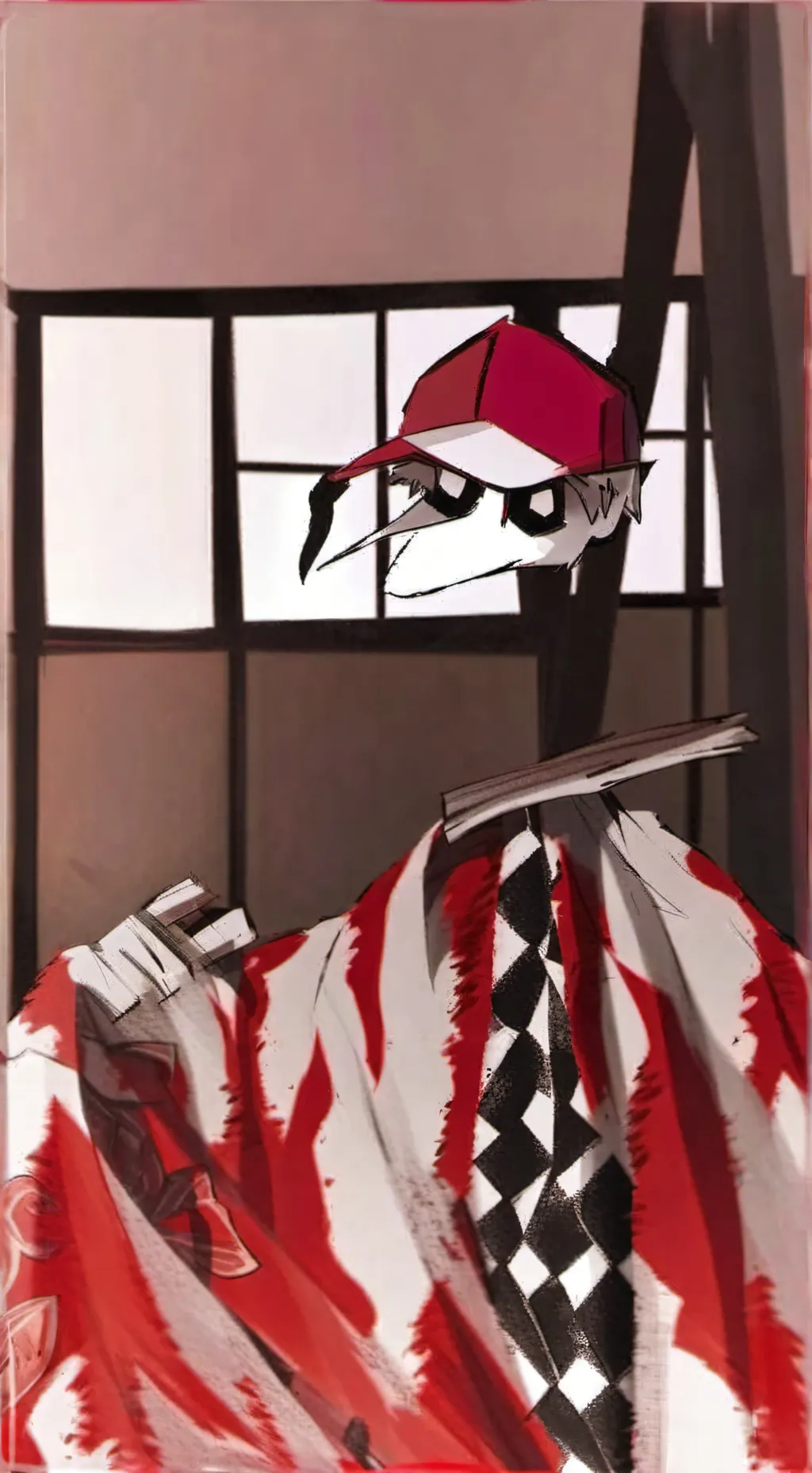 ai character: alastor  background